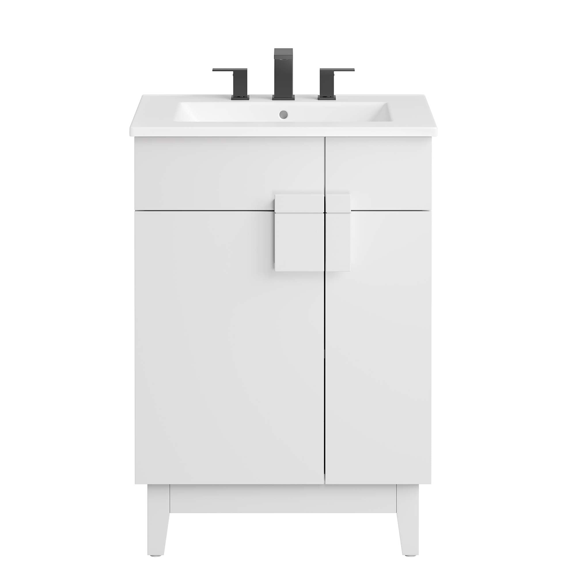 Miles Bathroom Vanity Basin Included by Modway