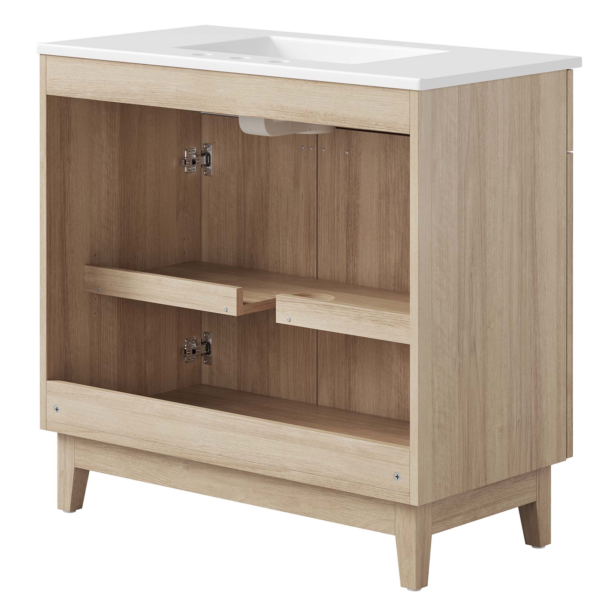 Miles Bathroom Vanity Basin Included by Modway