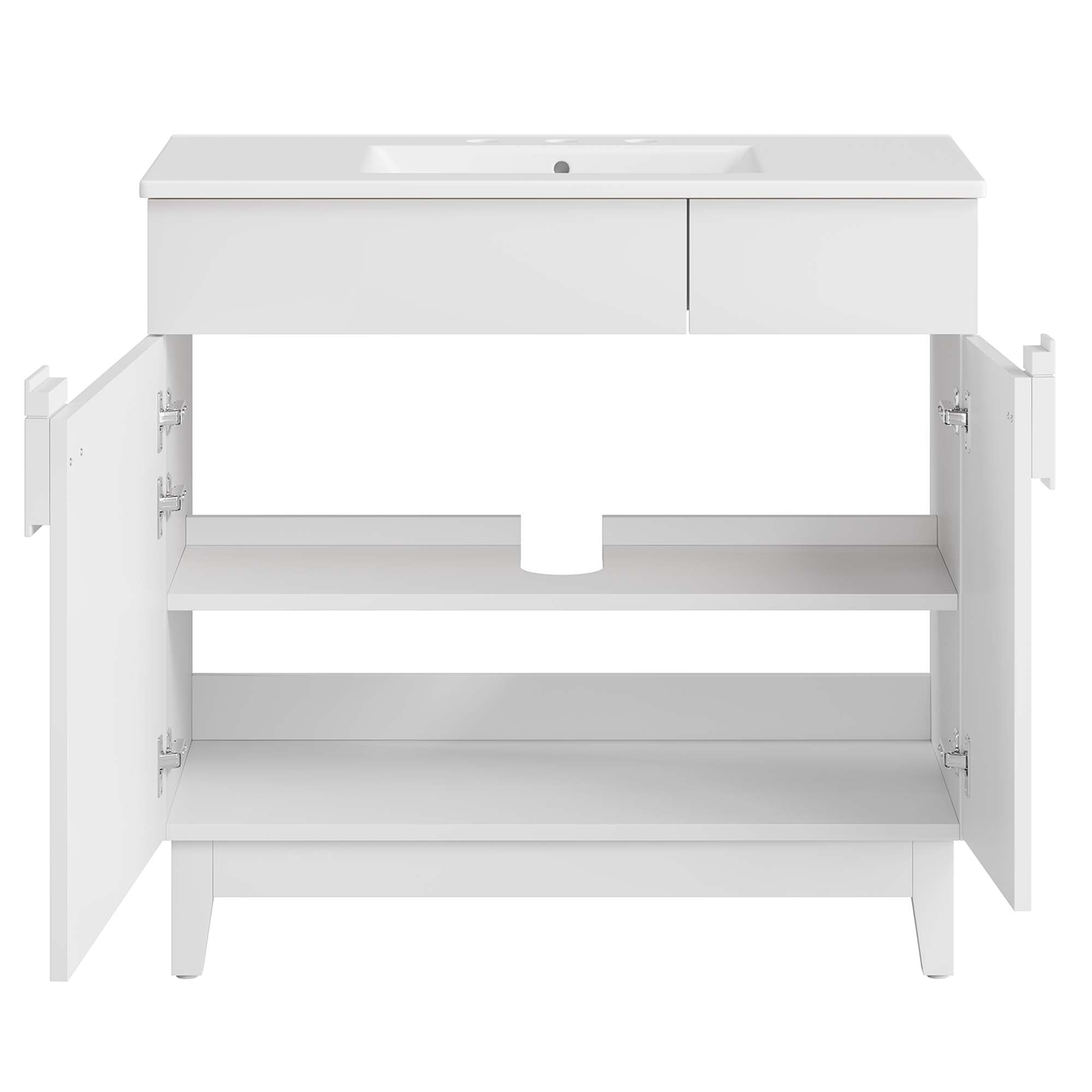 Miles Bathroom Vanity Basin Included by Modway