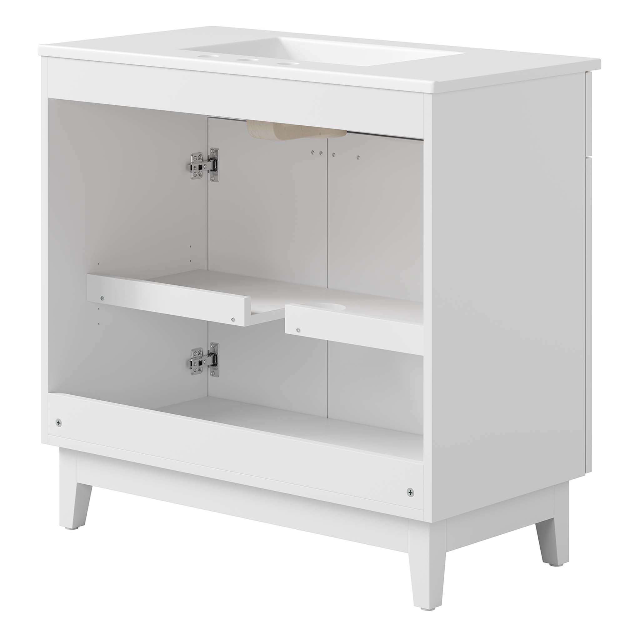 Miles Bathroom Vanity Basin Included by Modway