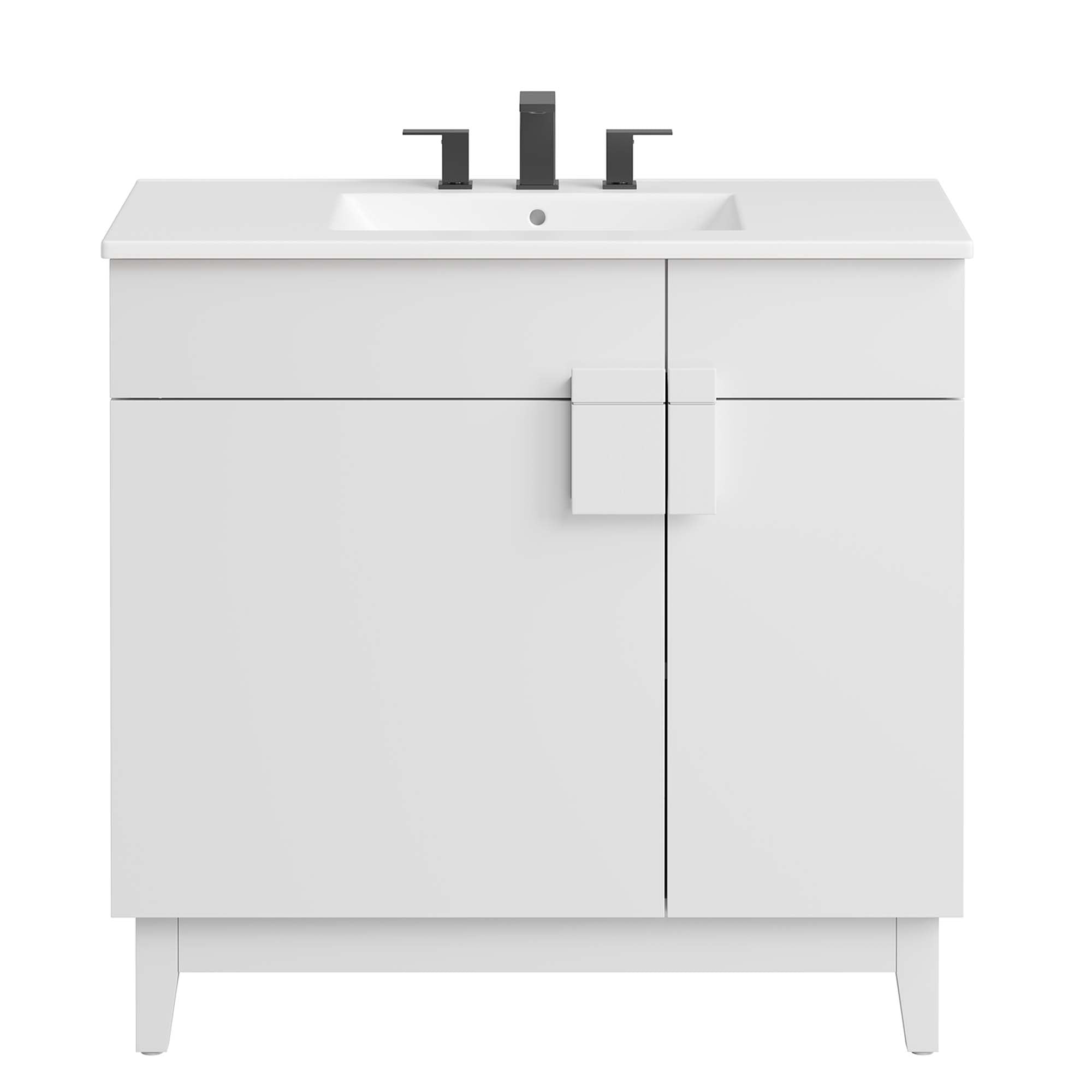 Miles Bathroom Vanity Basin Included by Modway