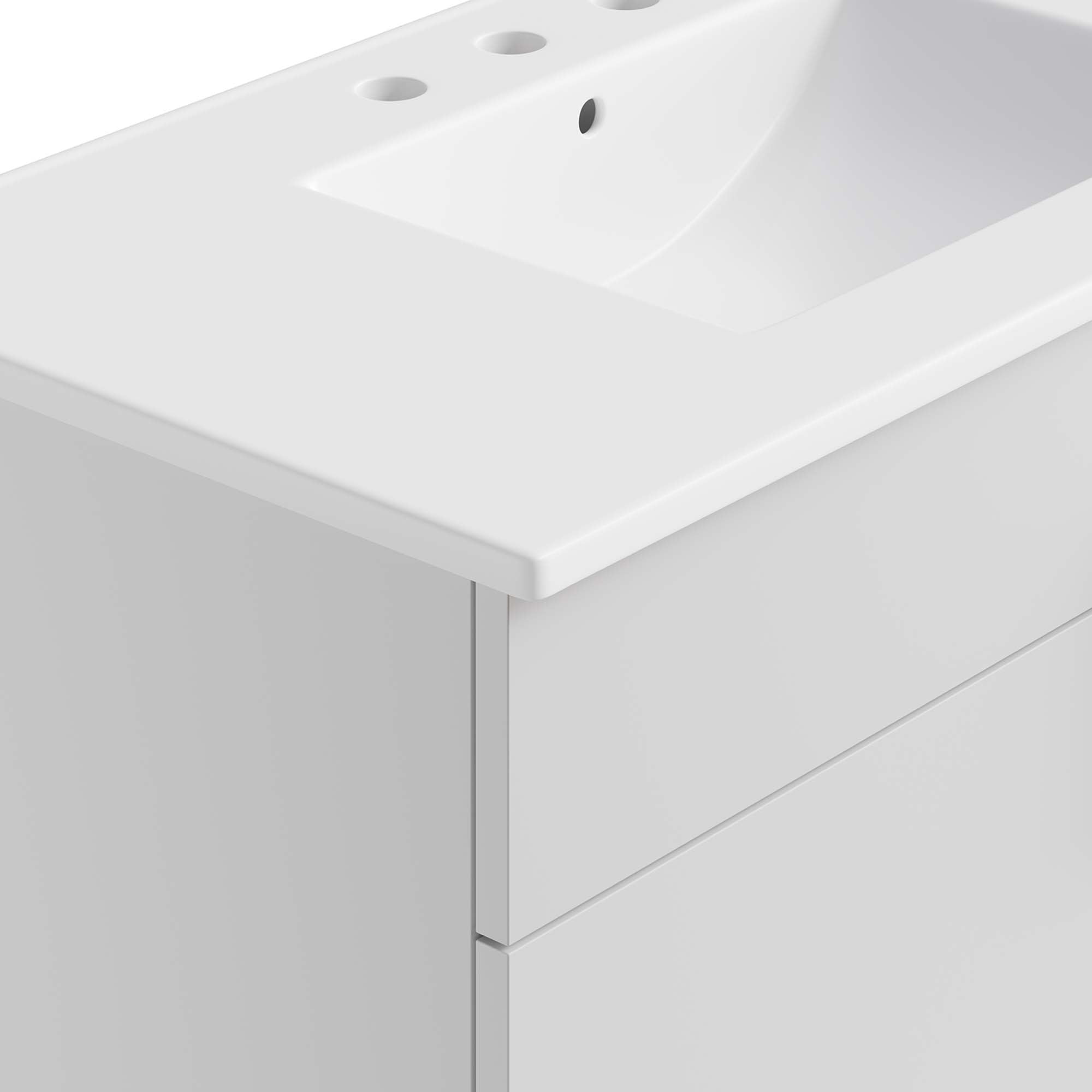 Miles Bathroom Vanity Basin Included by Modway