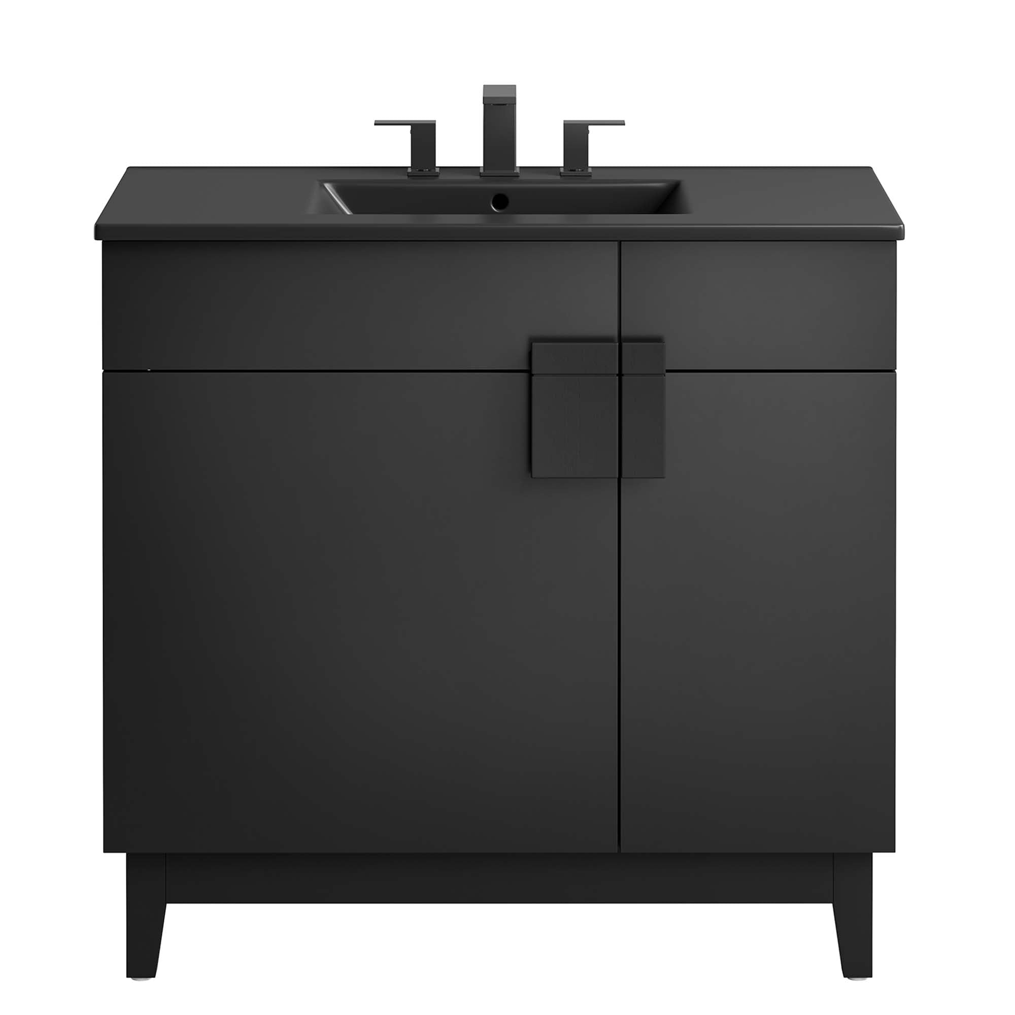 Miles Bathroom Vanity Basin Included by Modway