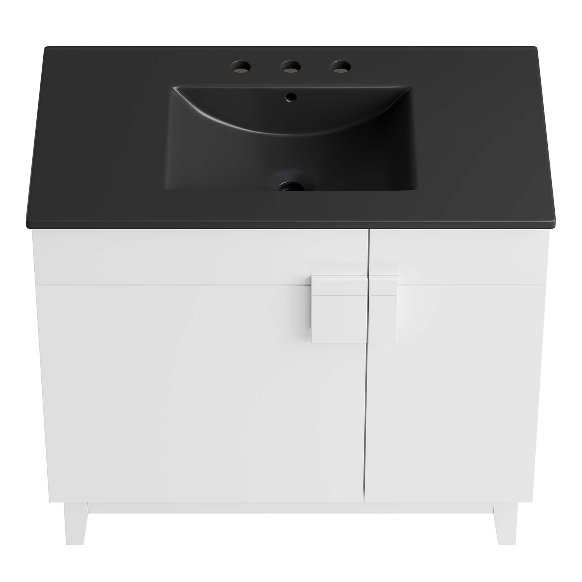 Miles Bathroom Vanity Basin Included by Modway