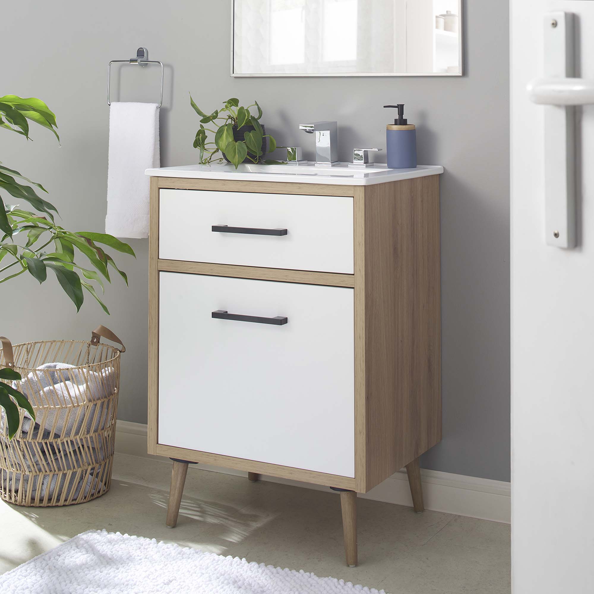 Maverick Bathroom Vanity Basin Included by Modway
