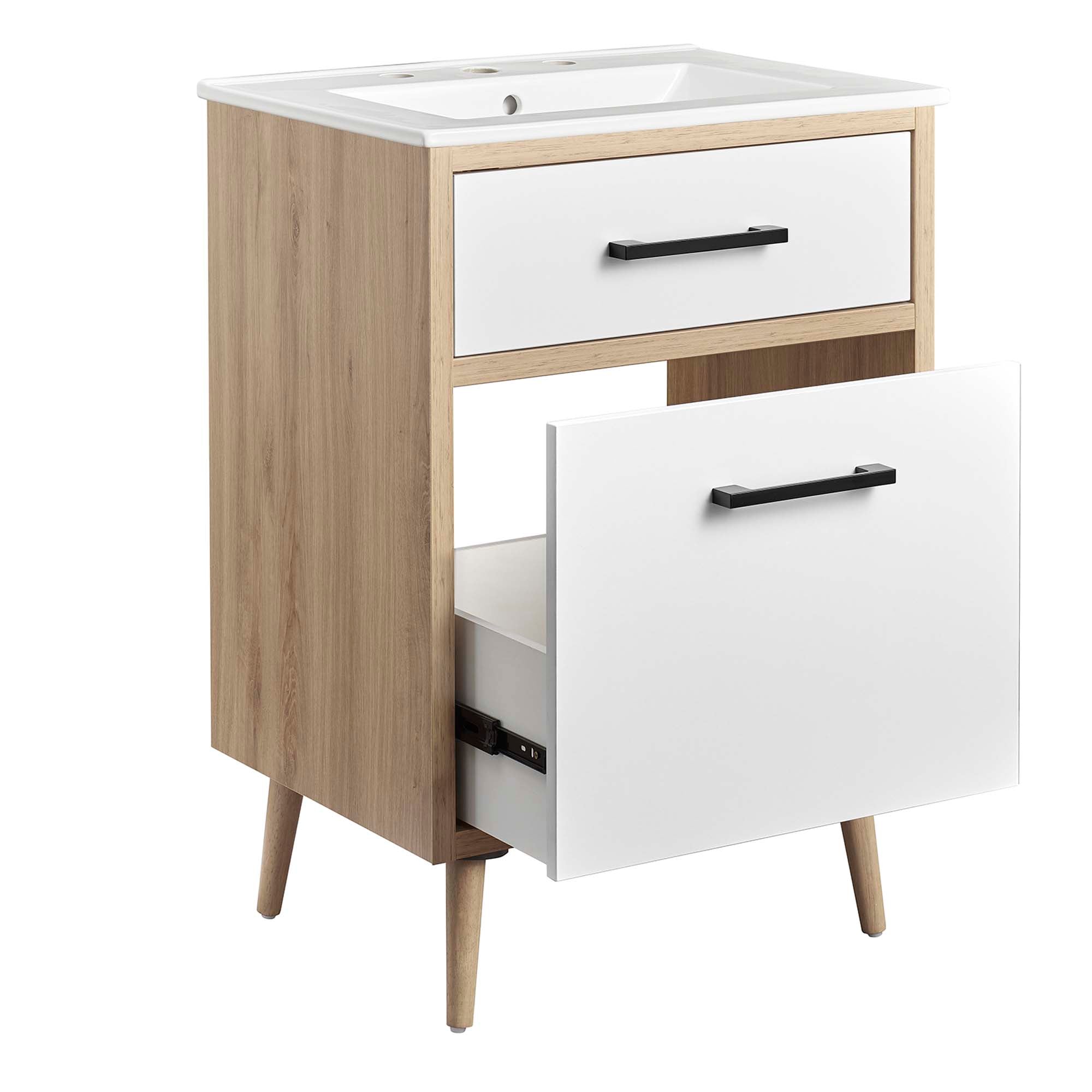 Maverick Bathroom Vanity Basin Included by Modway