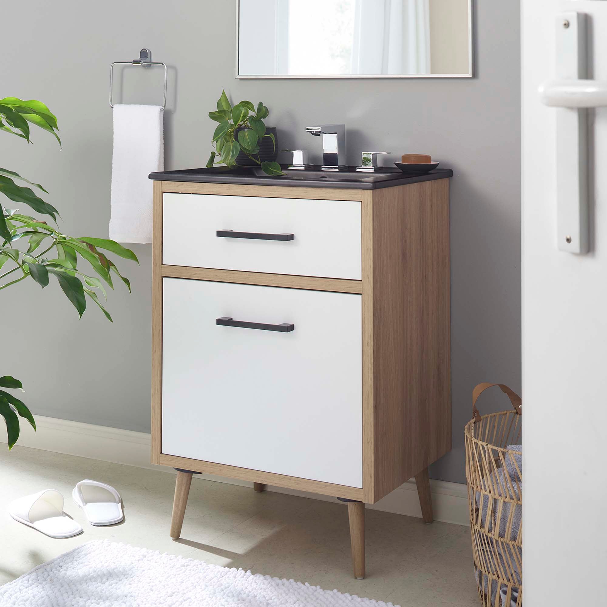 Maverick Bathroom Vanity Basin Included by Modway