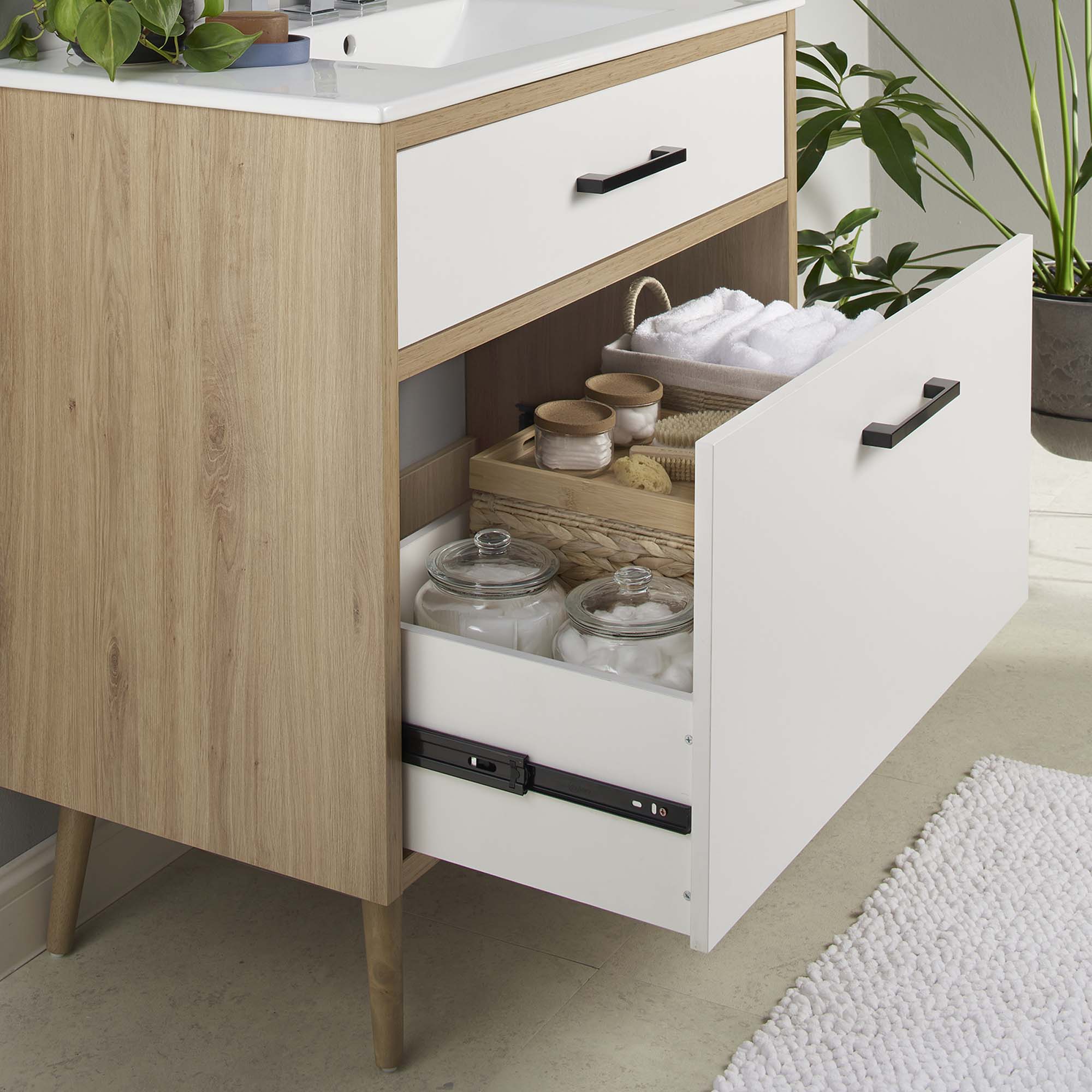 Maverick Bathroom Vanity Basin Included by Modway