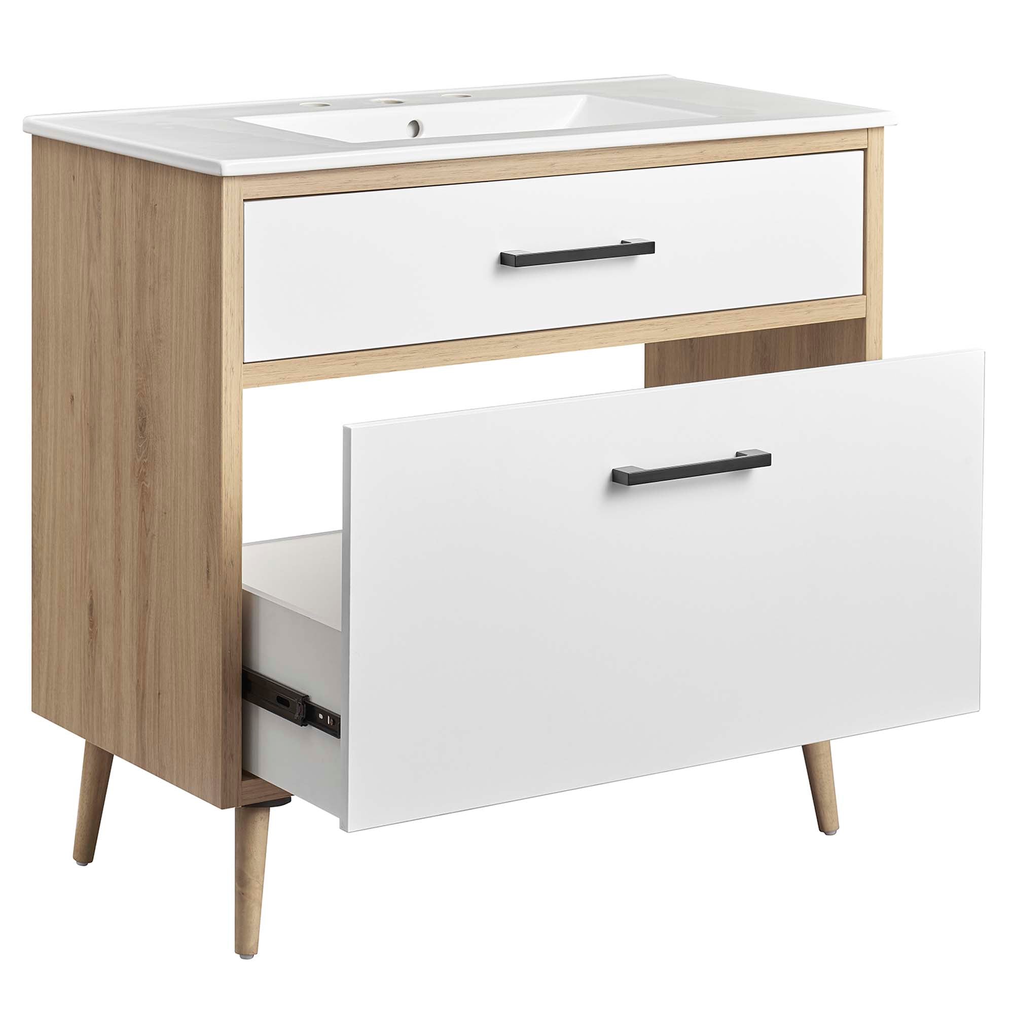 Maverick Bathroom Vanity Basin Included by Modway