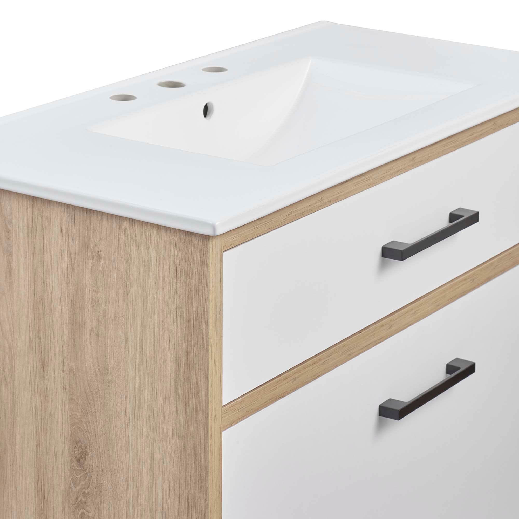 Maverick Bathroom Vanity Basin Included by Modway