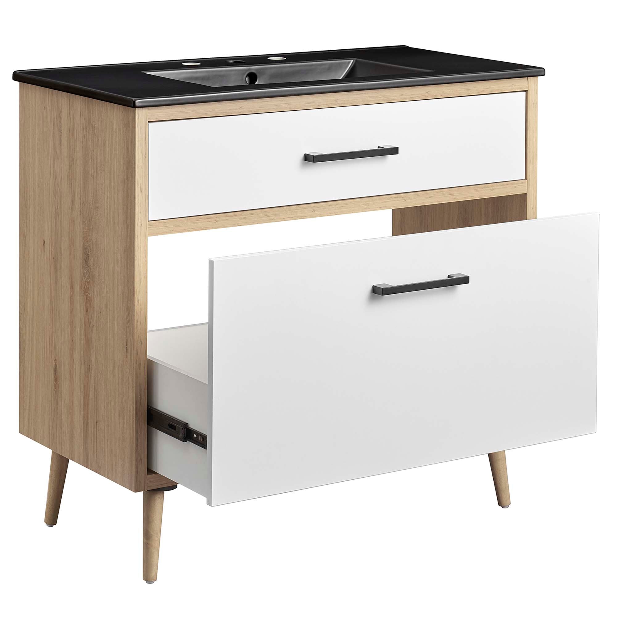 Maverick Bathroom Vanity Basin Included by Modway