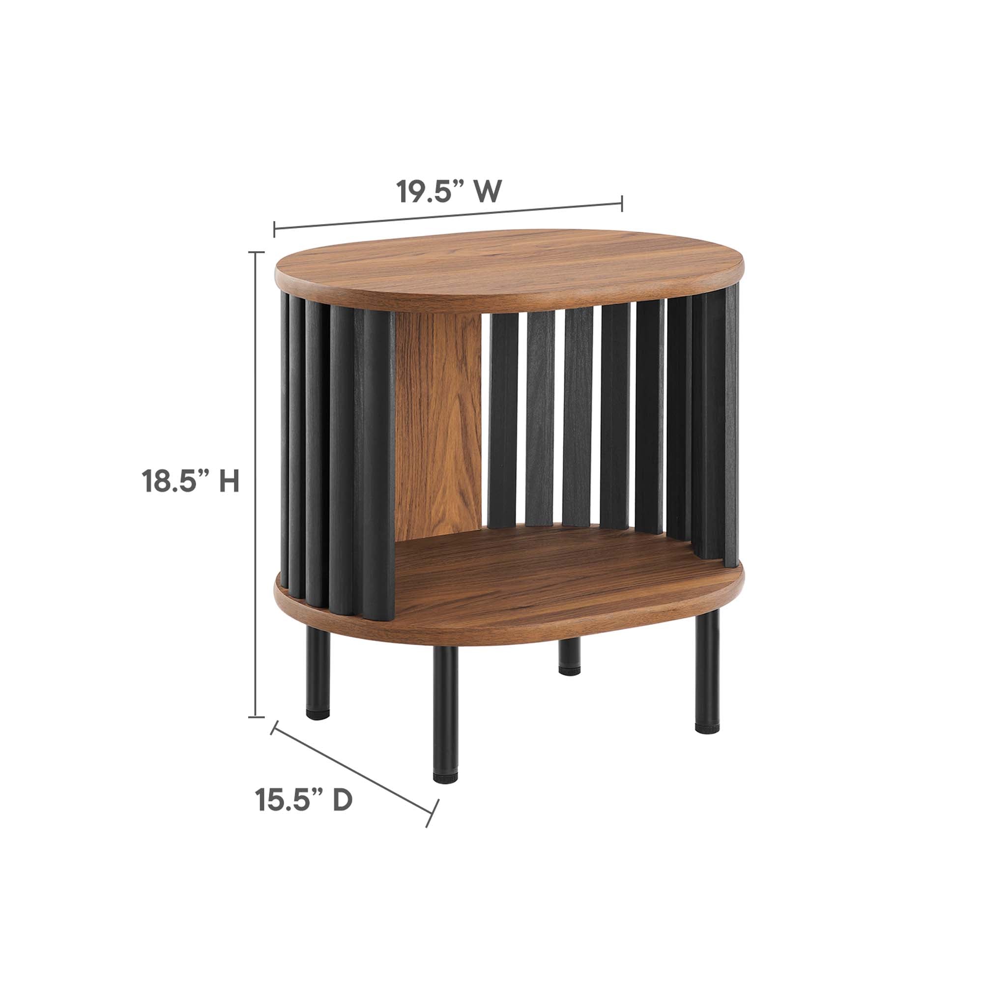 Fortitude Patio Side Table by Modway