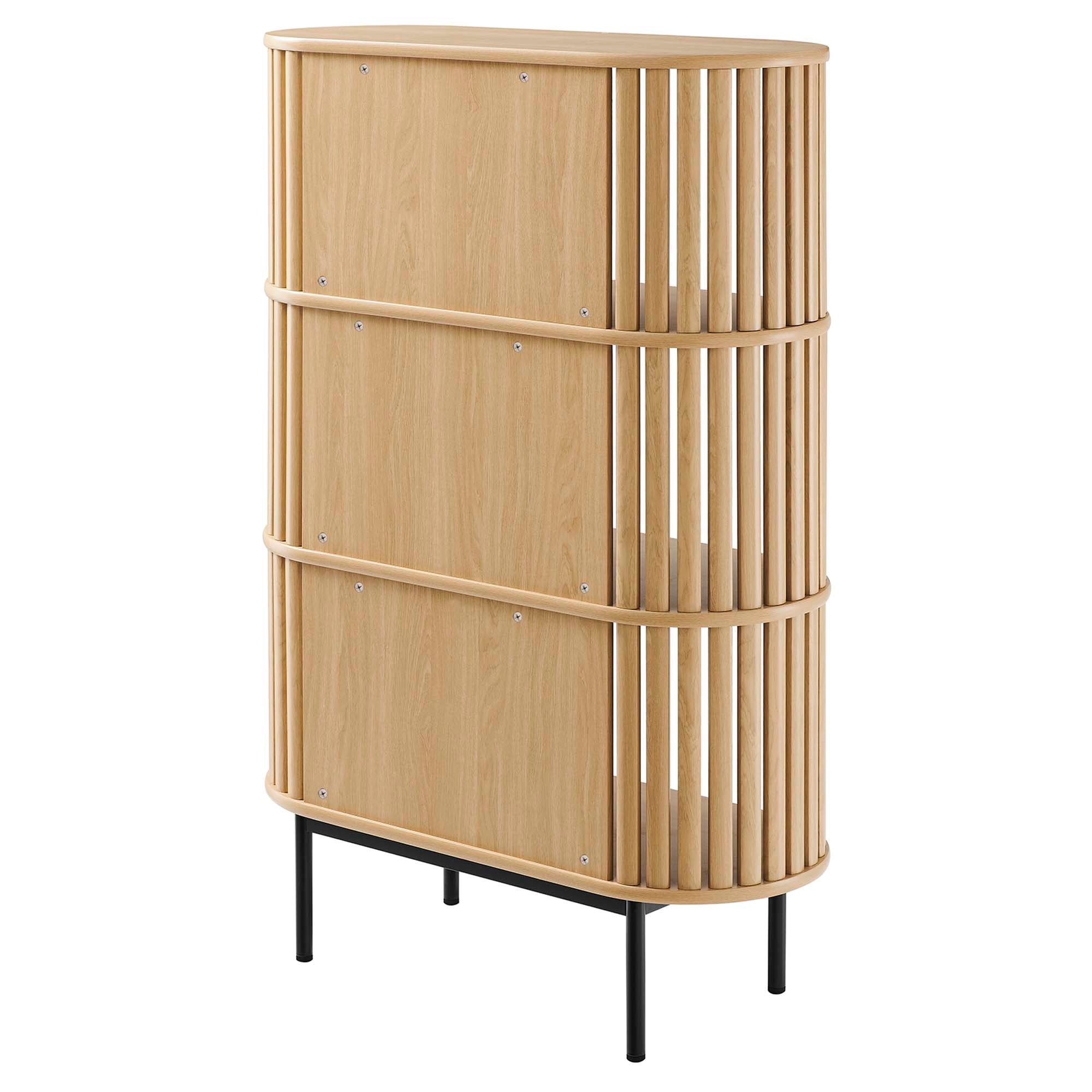 Fortitude Three Tier Display Cabinet by Modway