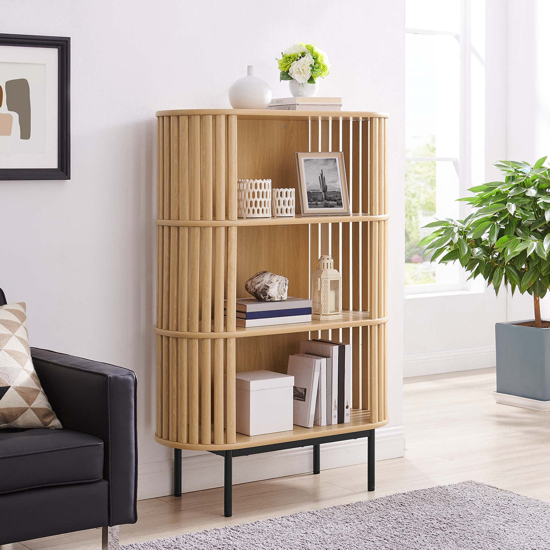 Fortitude Three Tier Display Cabinet by Modway