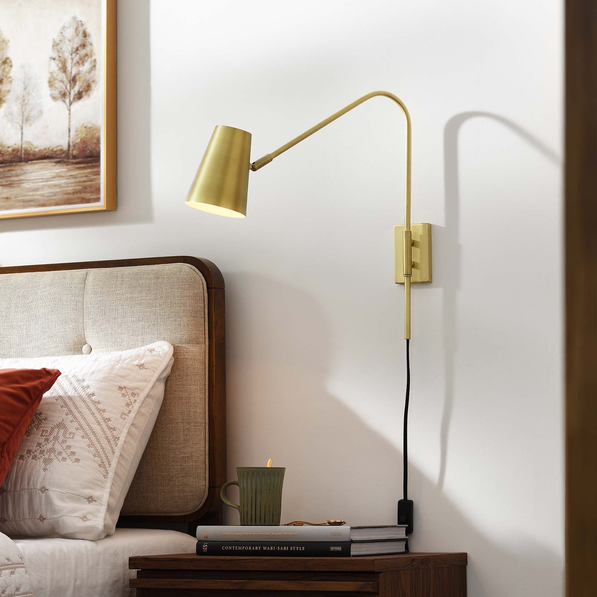 Faye Metal Wall Sconce by Modway