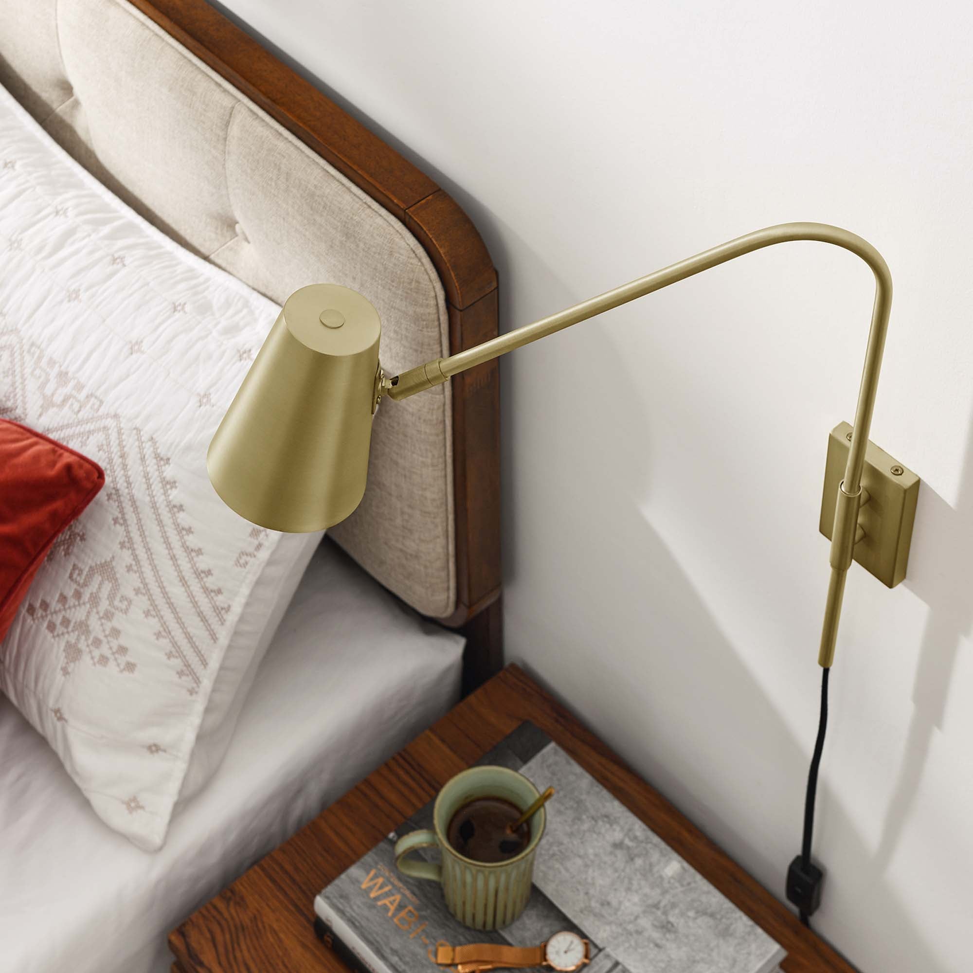 Faye Metal Wall Sconce by Modway