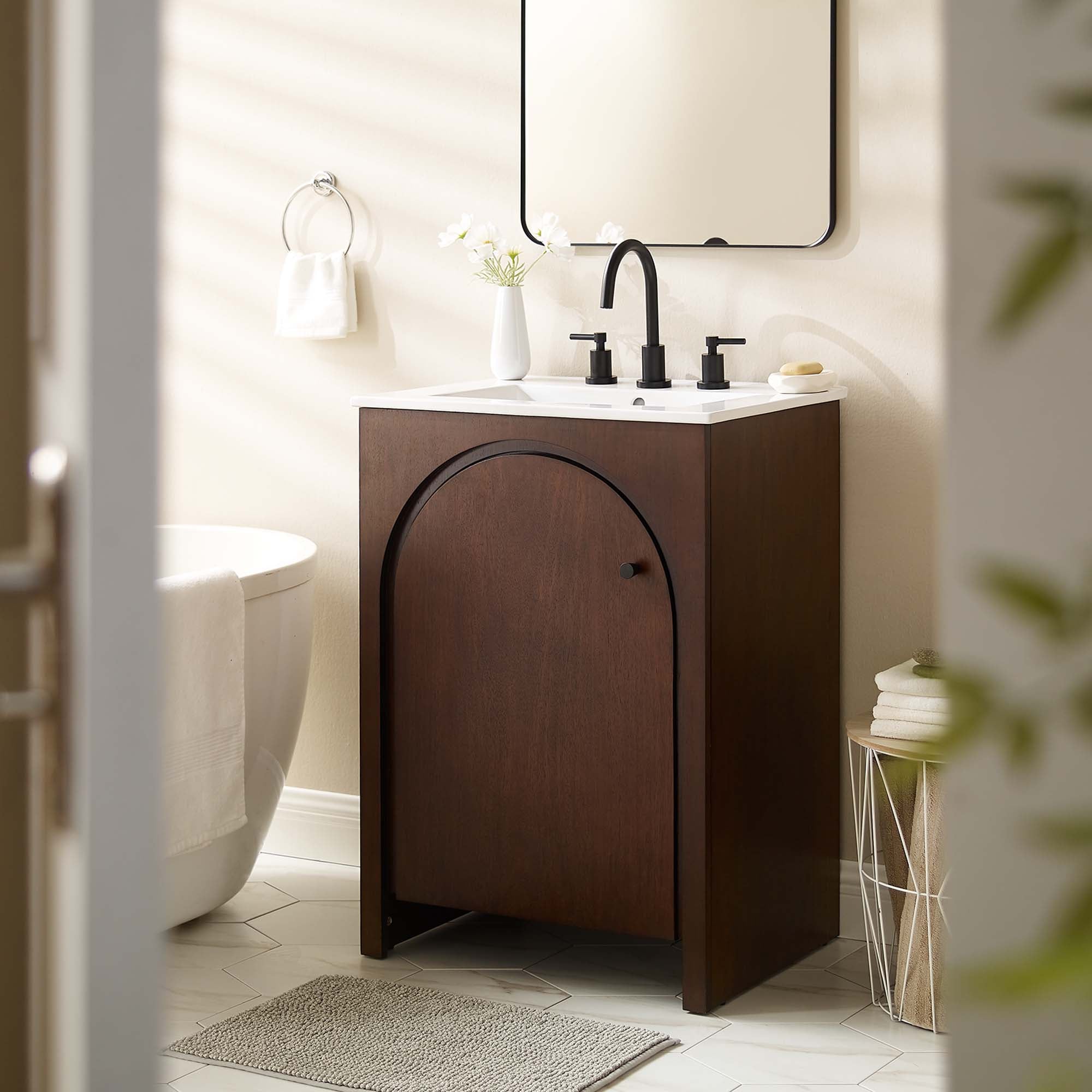 Appia Bathroom Cabinet Basin Not Included by Modway