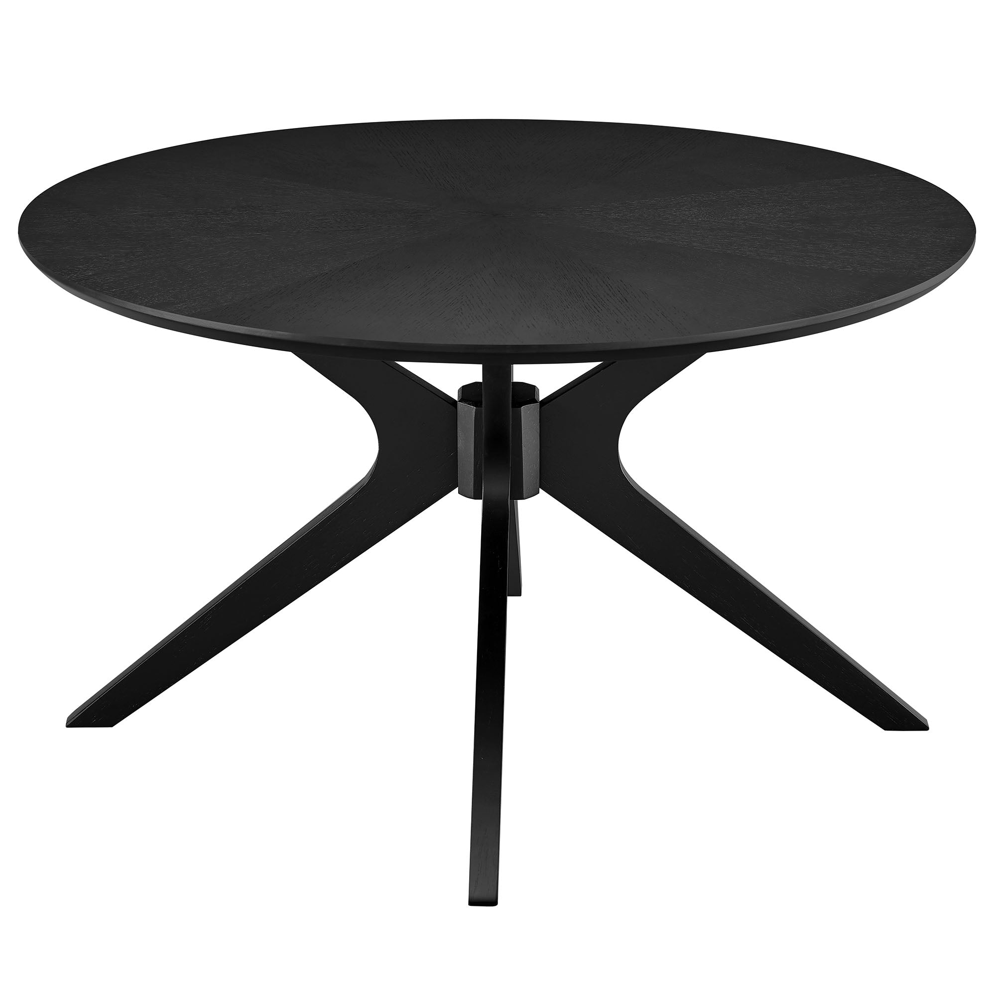 Crossroads Round Wood Coffee Table by Modway