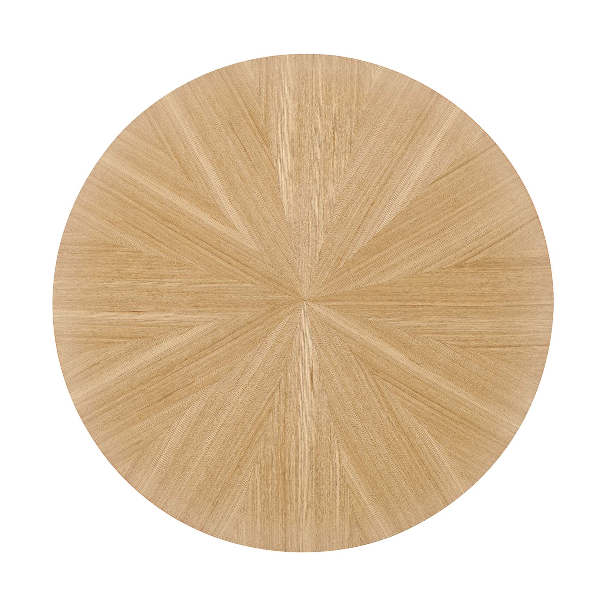Crossroads 24" Round Wood Side Table by Modway