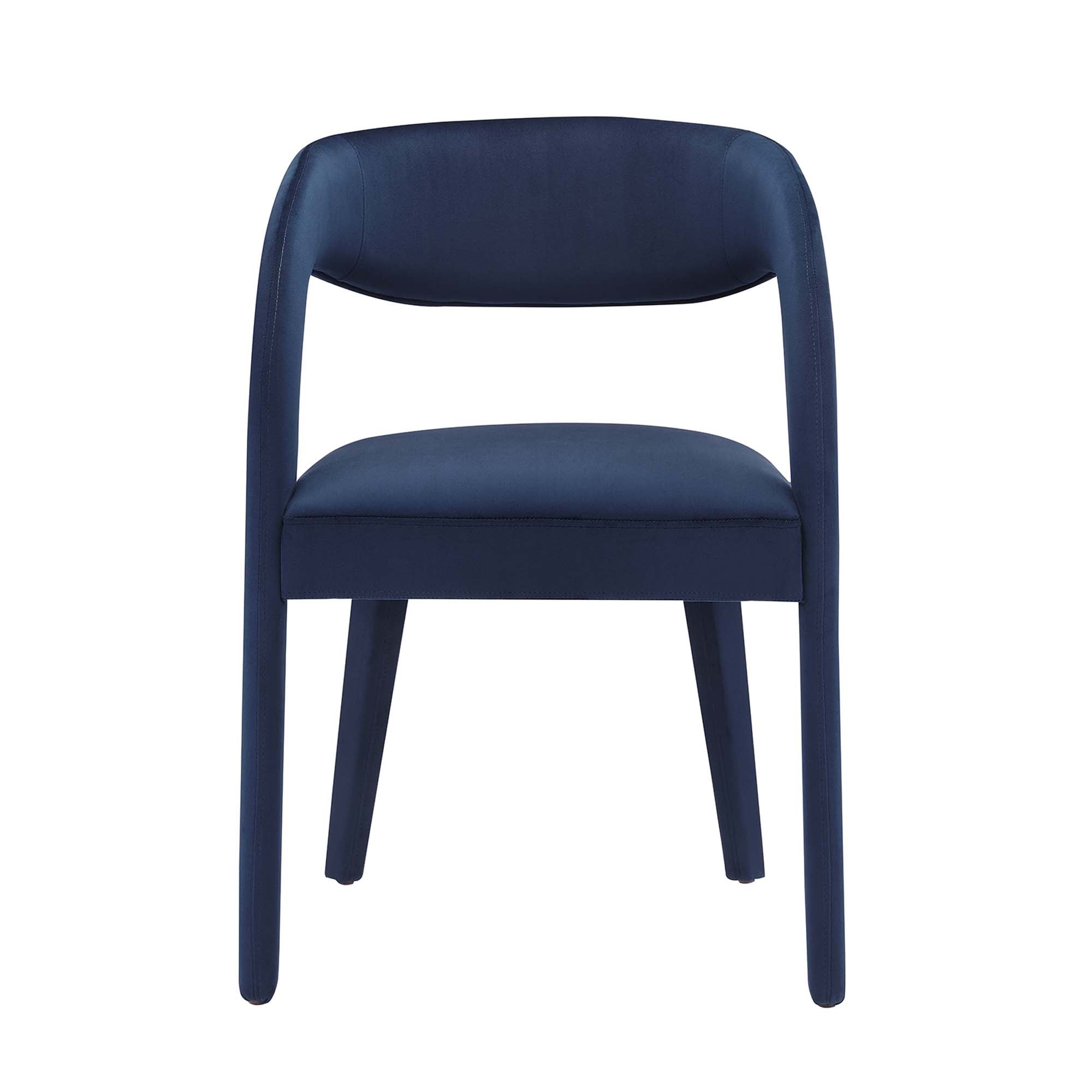 Pinnacle Performance Velvet Dining Chair Set of Two by Modway