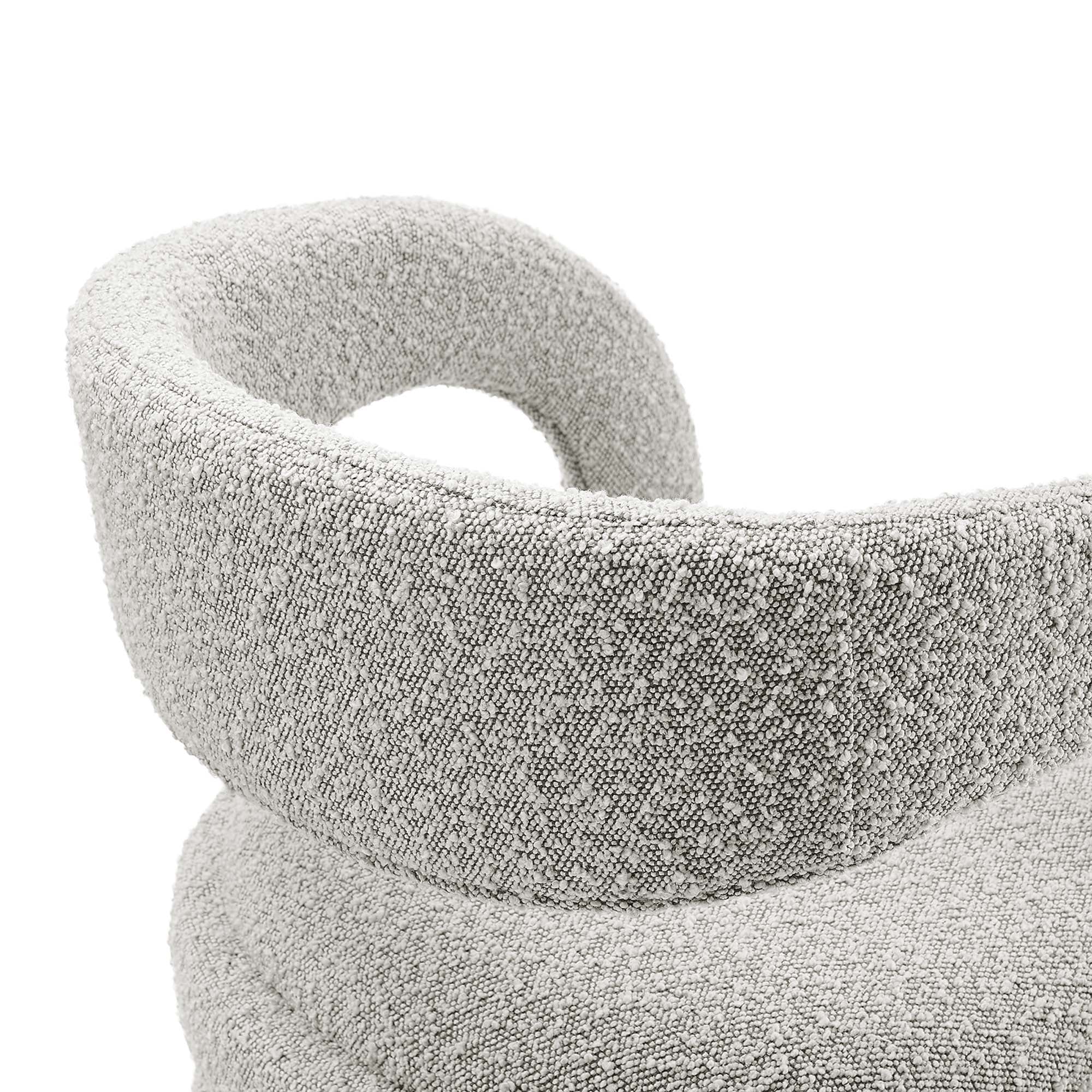 Pinnacle Boucle Upholstered Counter Stool Set of Two by Modway