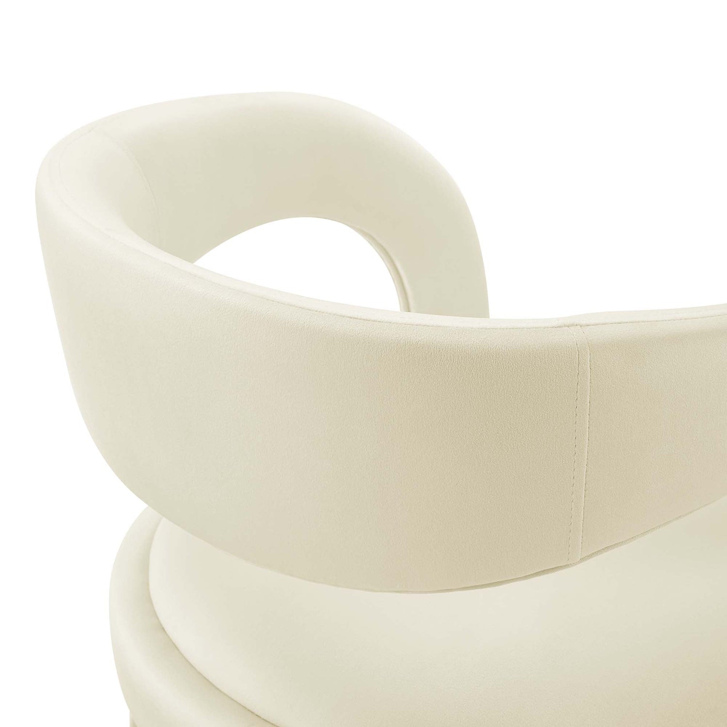 Pinnacle Performance Velvet Counter Stool Set of Two by Modway
