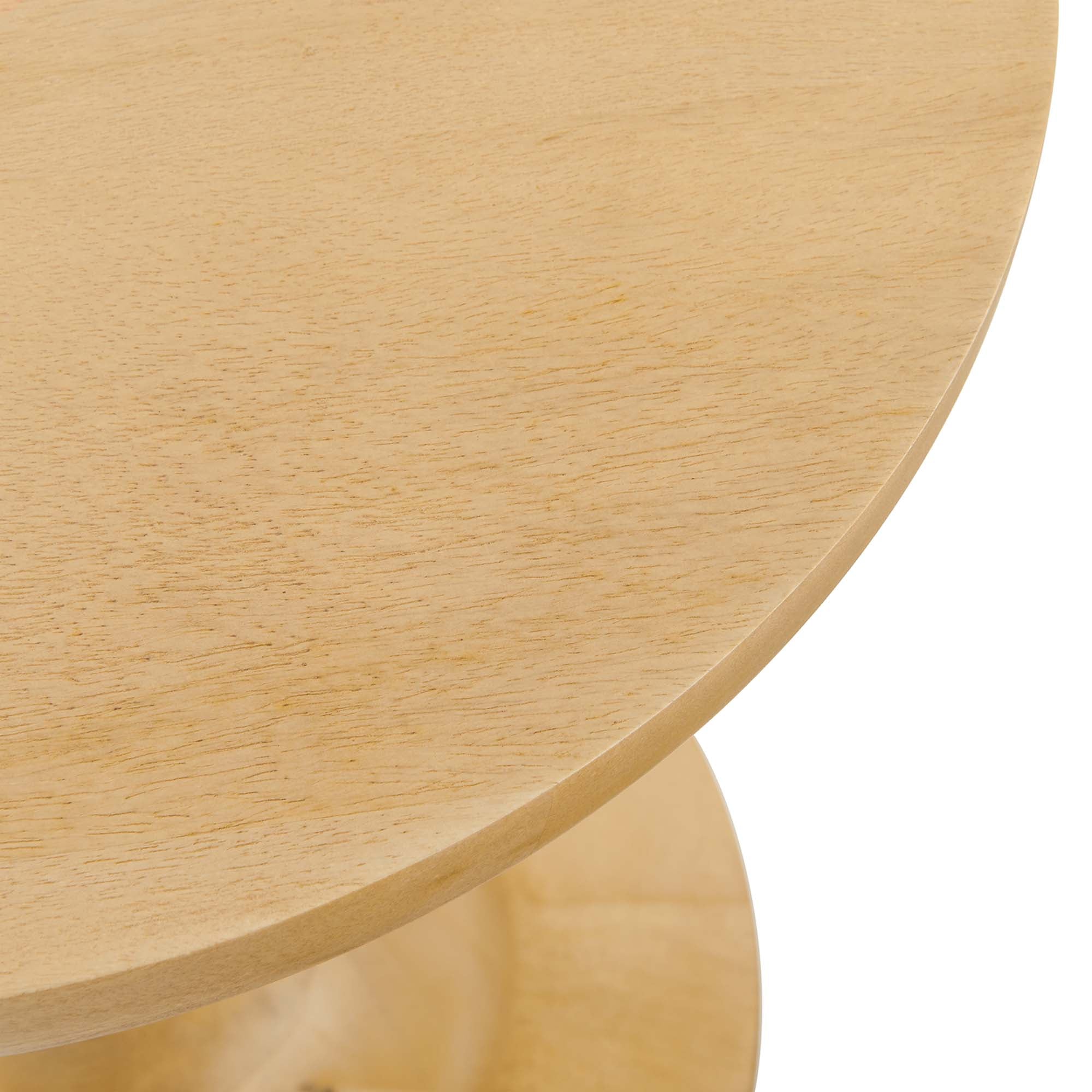 Lina Round Wood Side Table by Modway