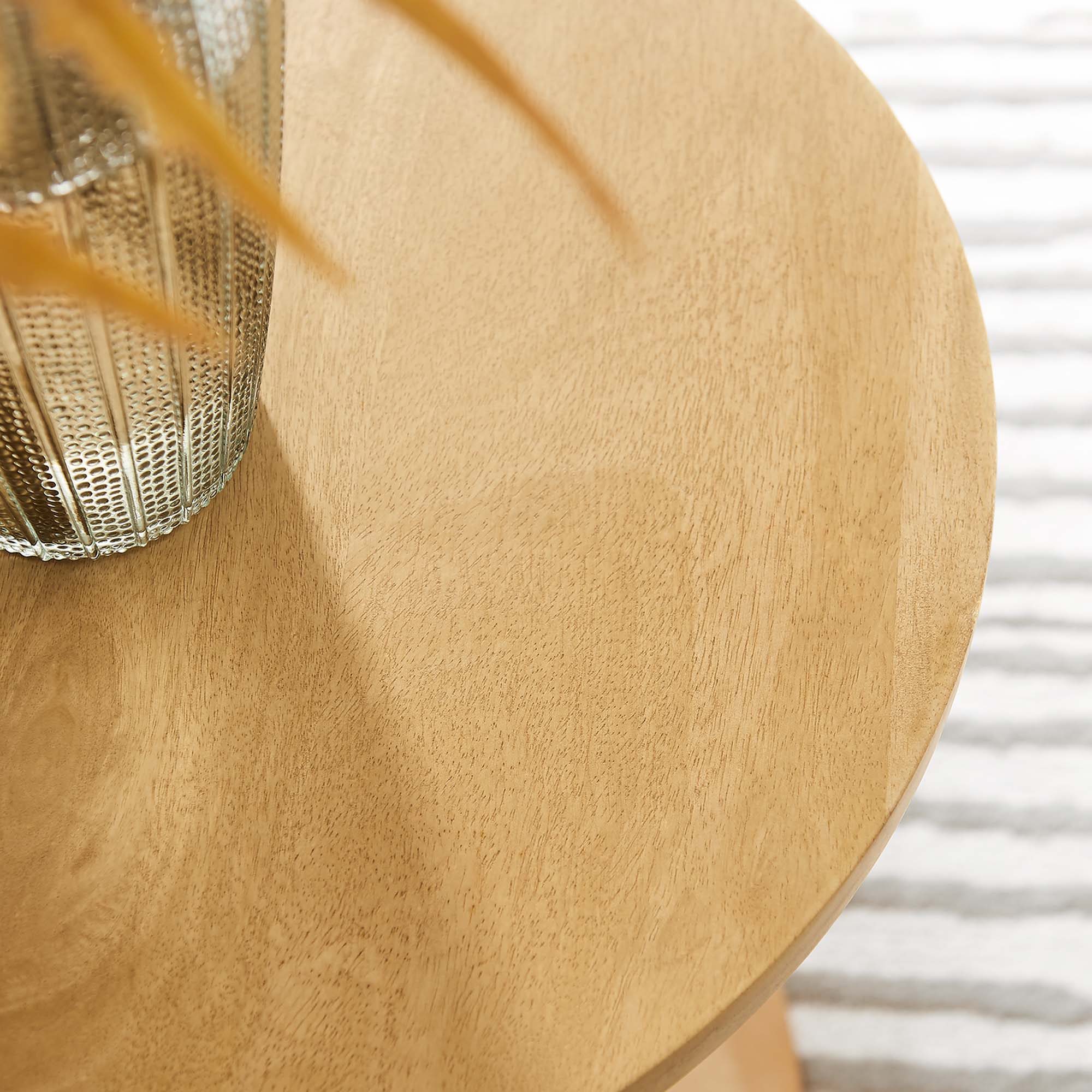 Lina Round Wood Side Table by Modway