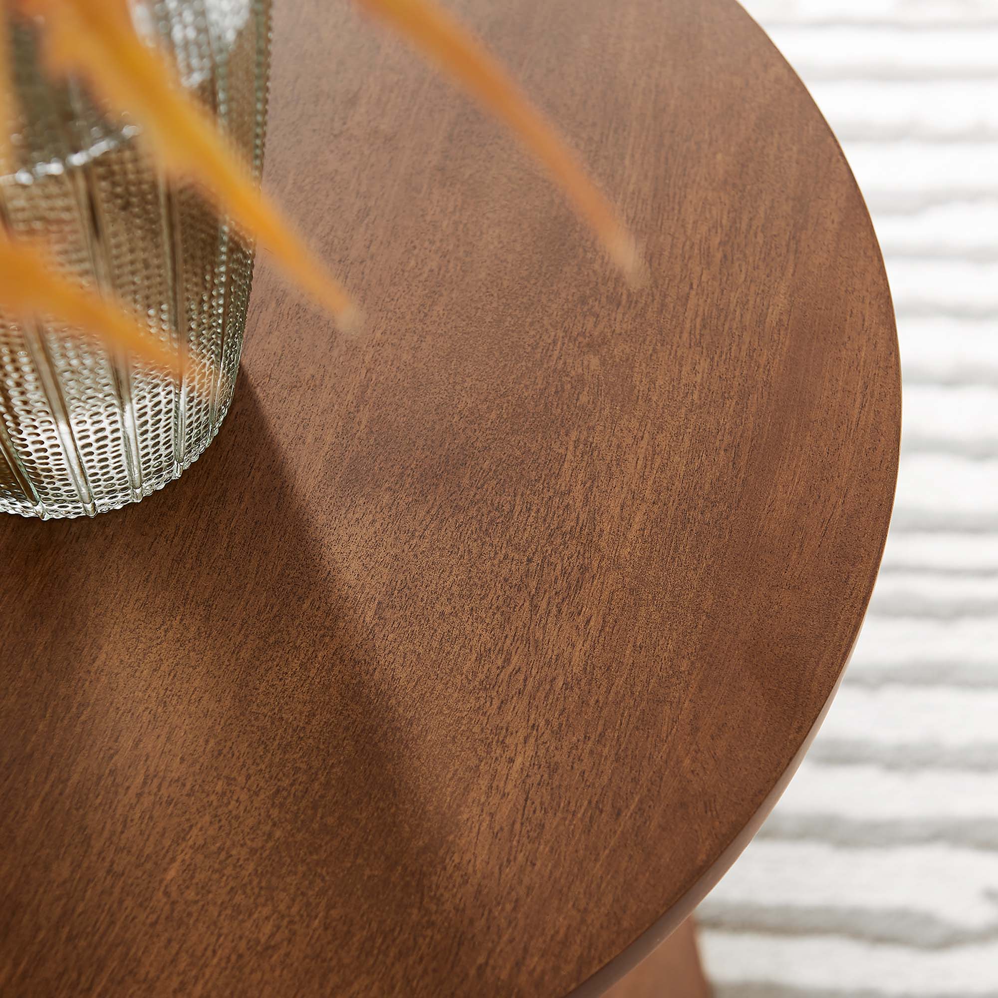 Lina Round Wood Side Table by Modway