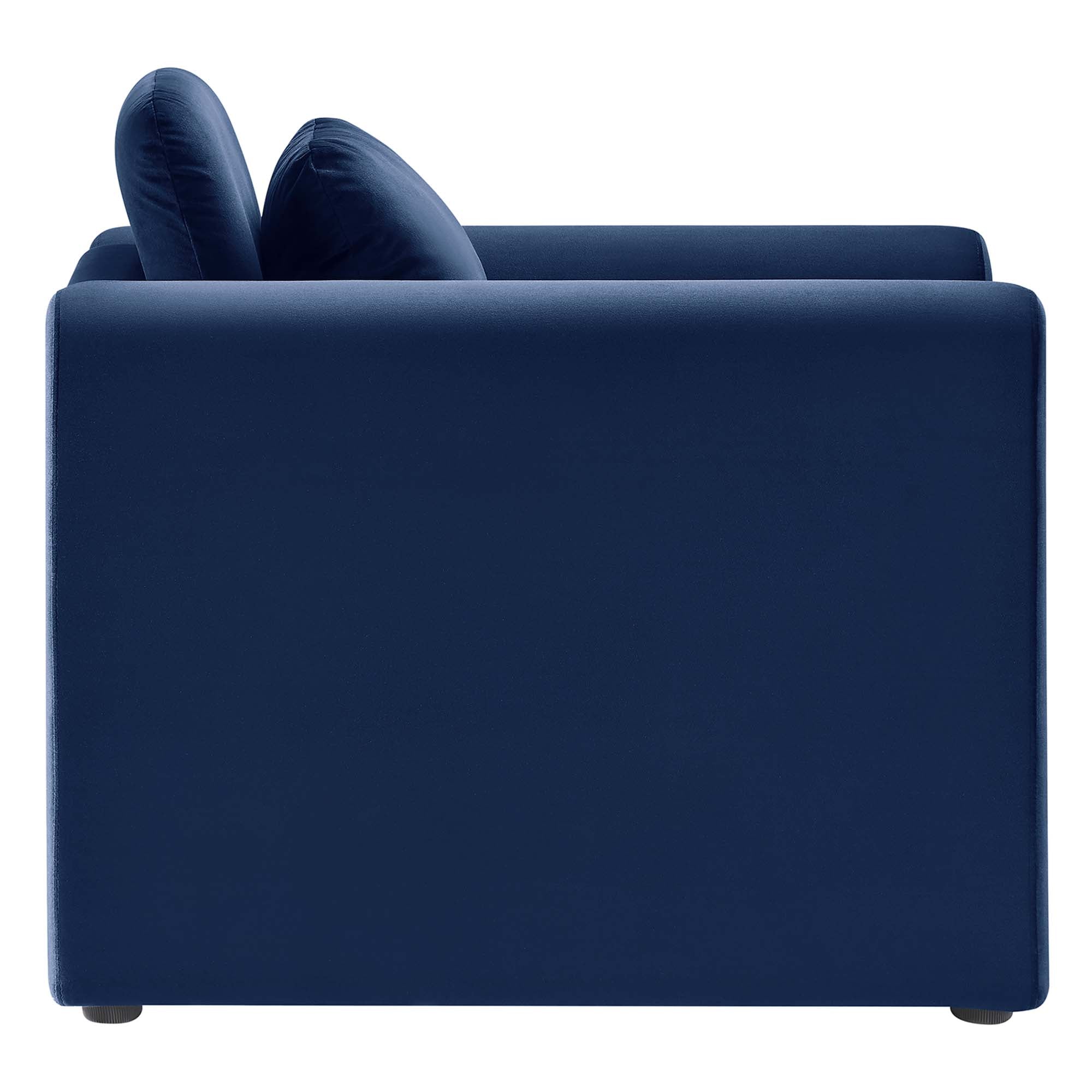 Waverly Performance Velvet Armchair by Modway