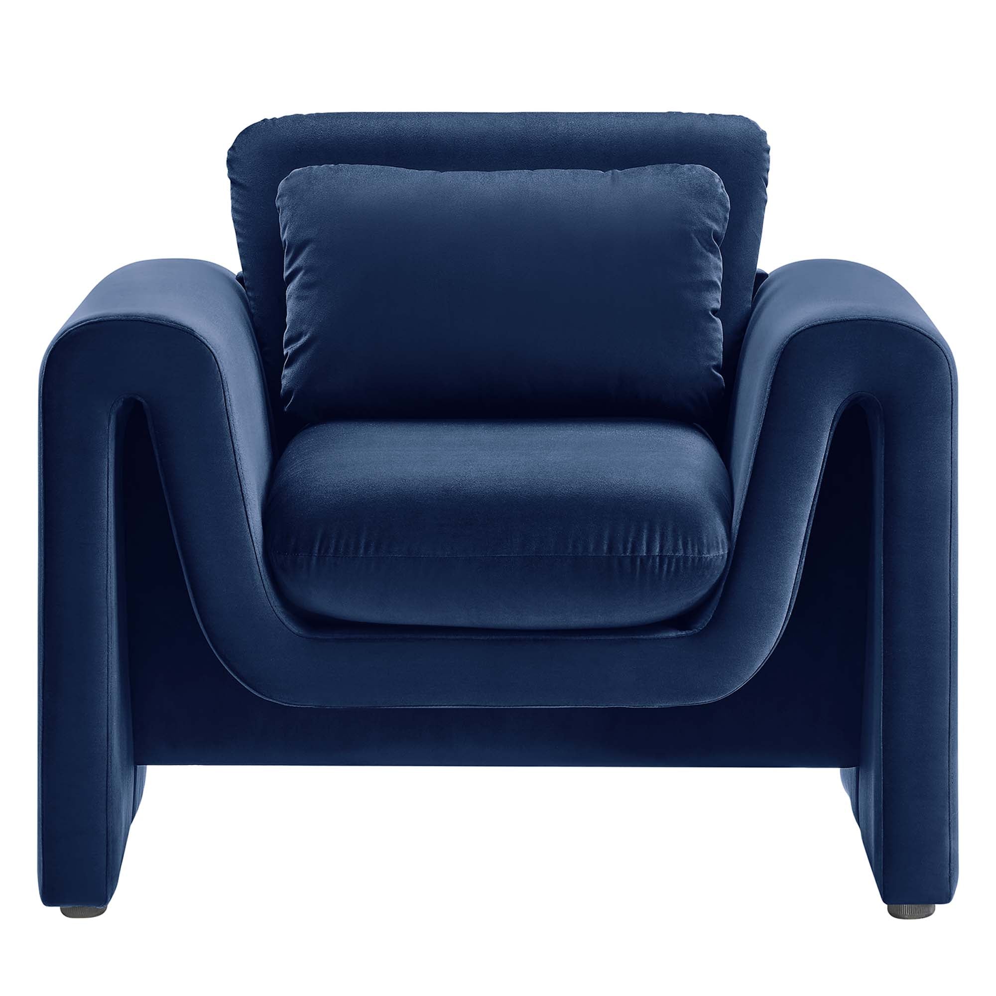 Waverly Performance Velvet Armchair by Modway
