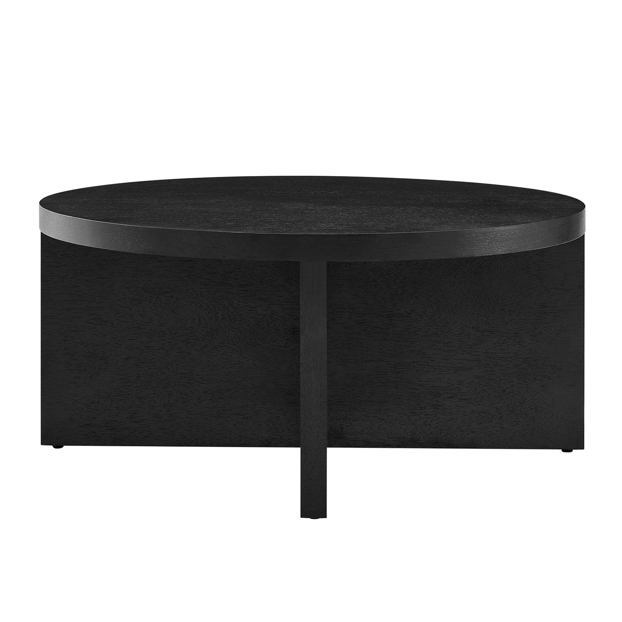 Silas Round Wood Coffee Table by Modway