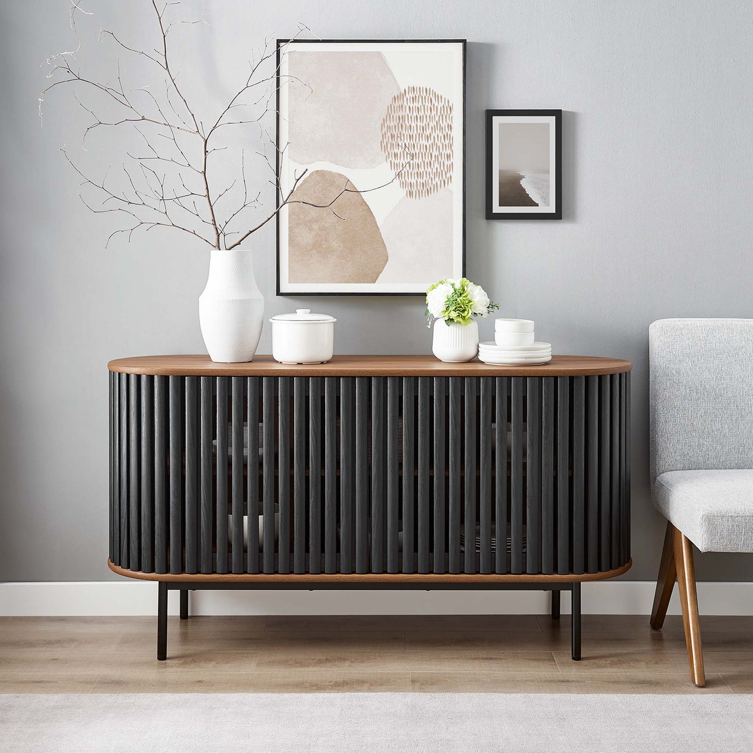 Fortitude 59” Oval Sideboard by Modway