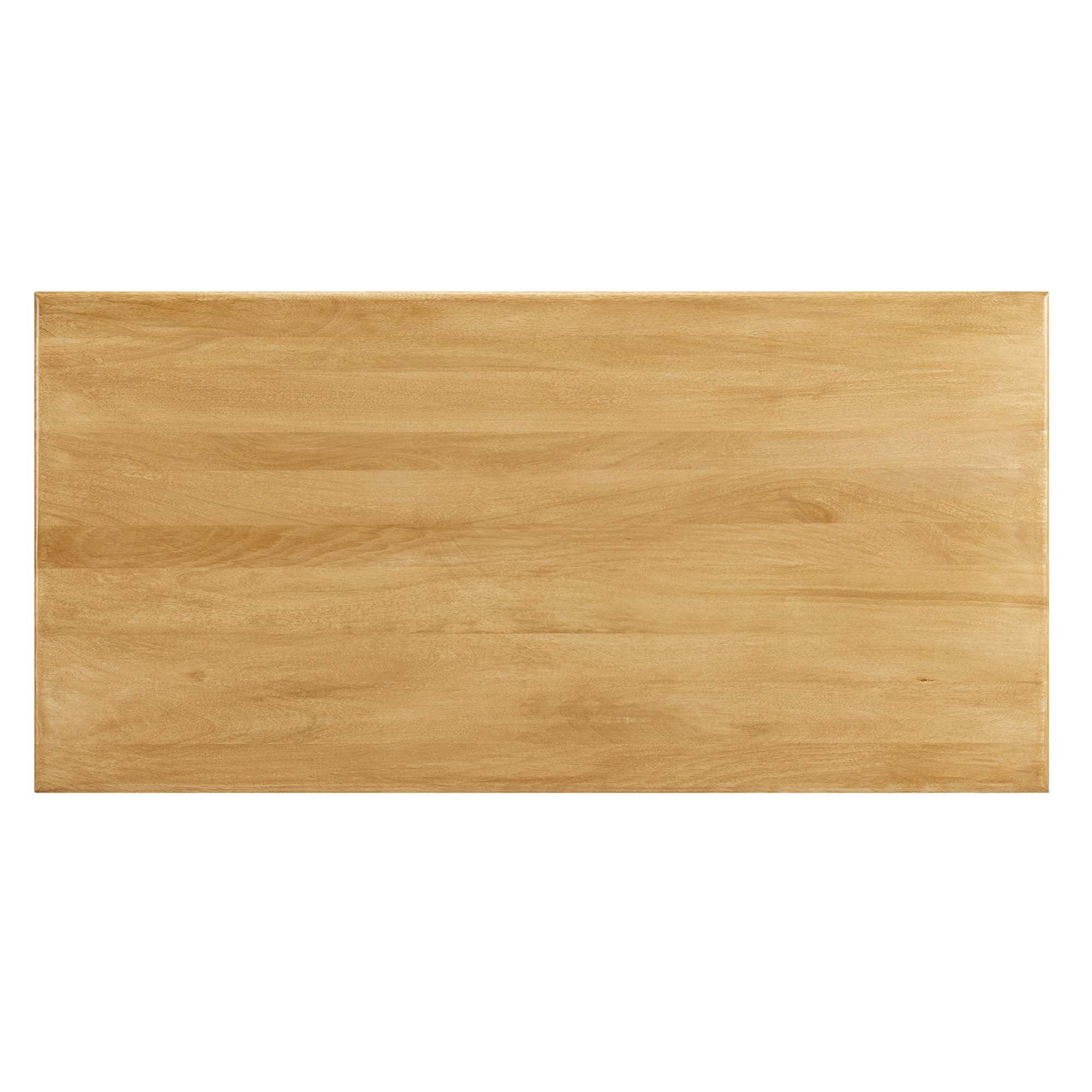 Rivian Rectangular 70" Wood Dining Table by Modway