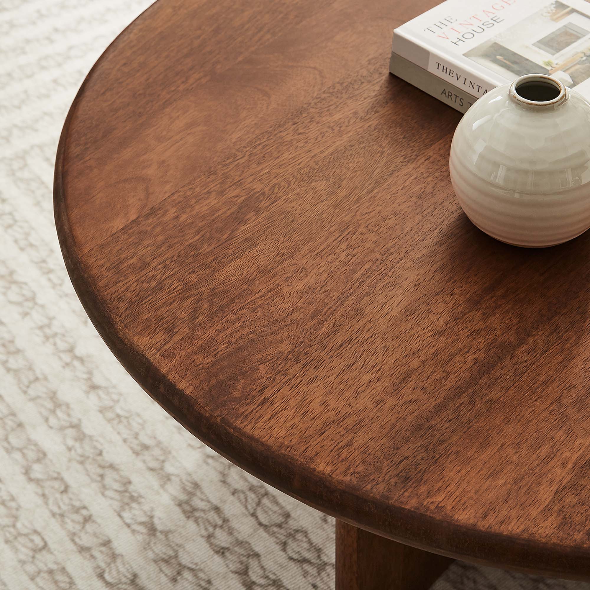 Rivian Round 34" Coffee Table by Modway