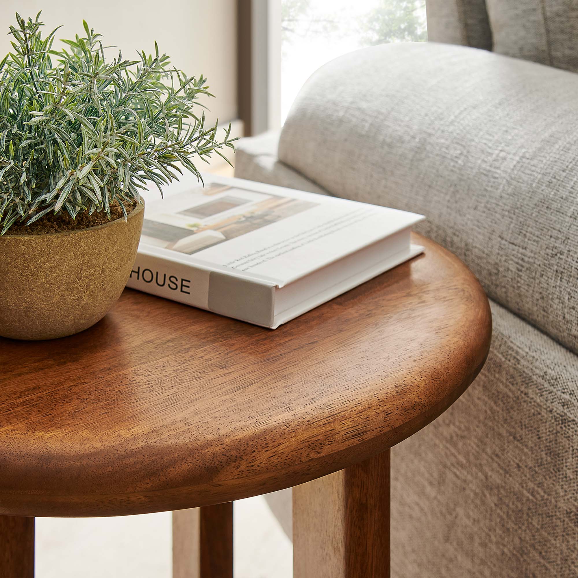 Rivian Round Side Table by Modway