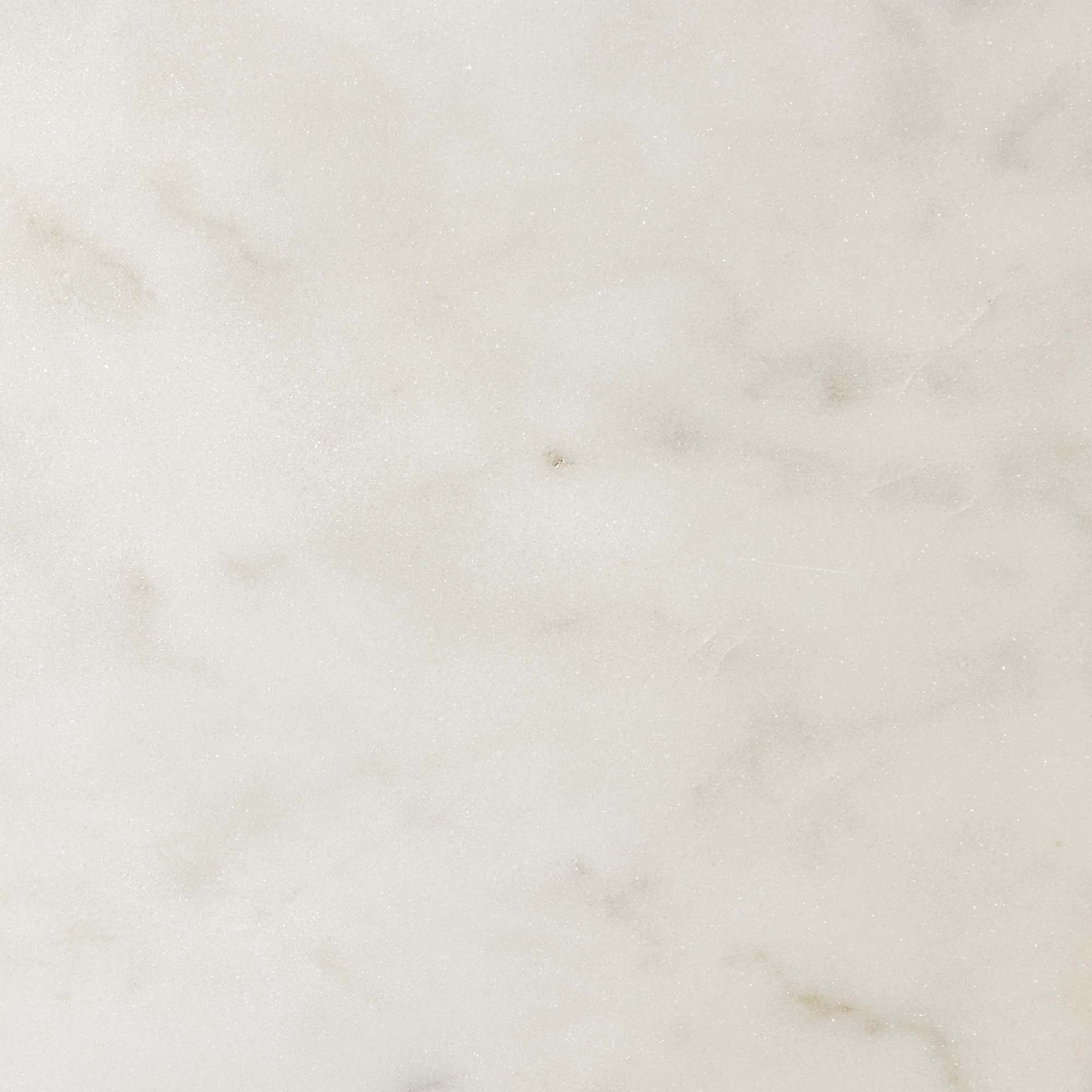 Viva Round White Marble Side Table by Modway