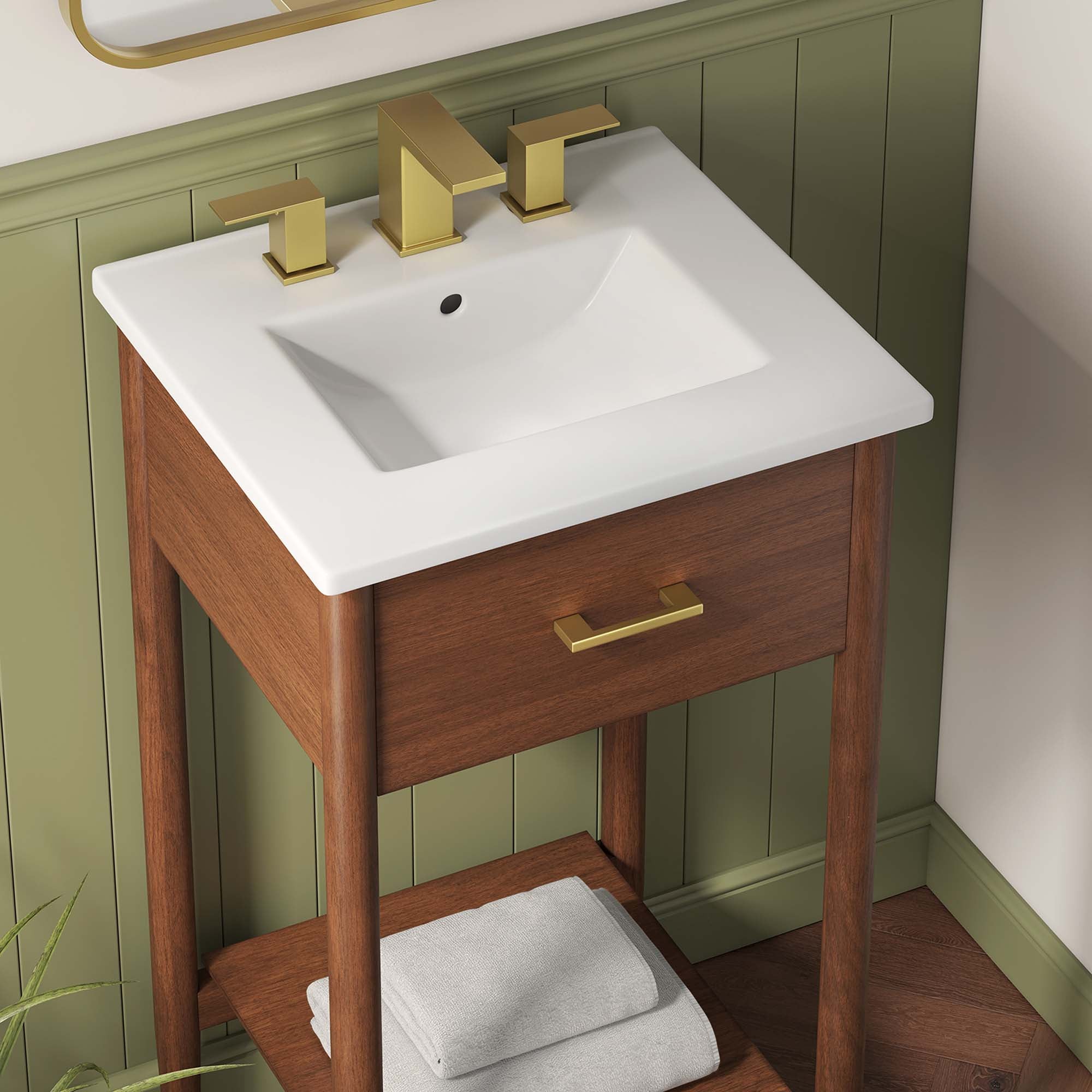 Zaire Bathroom Vanity Basin Included by Modway