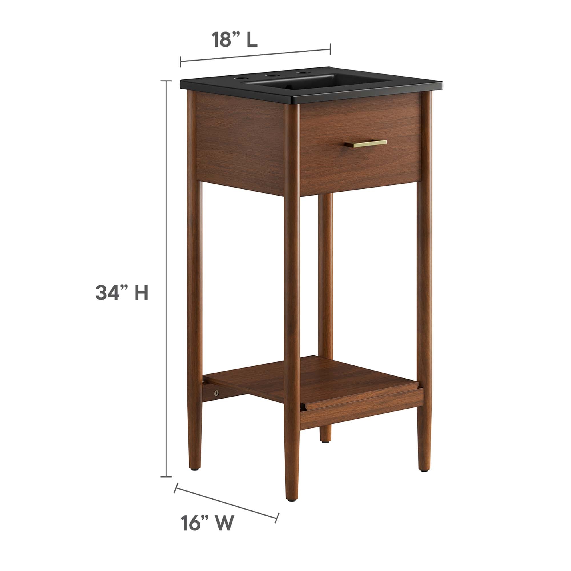 Zaire Bathroom Vanity Basin Included by Modway