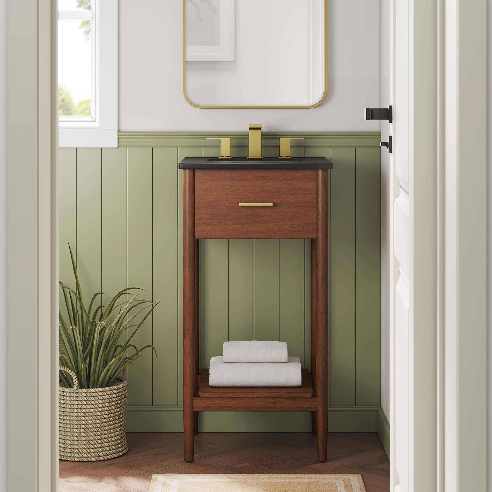 Zaire Bathroom Vanity Basin Included by Modway