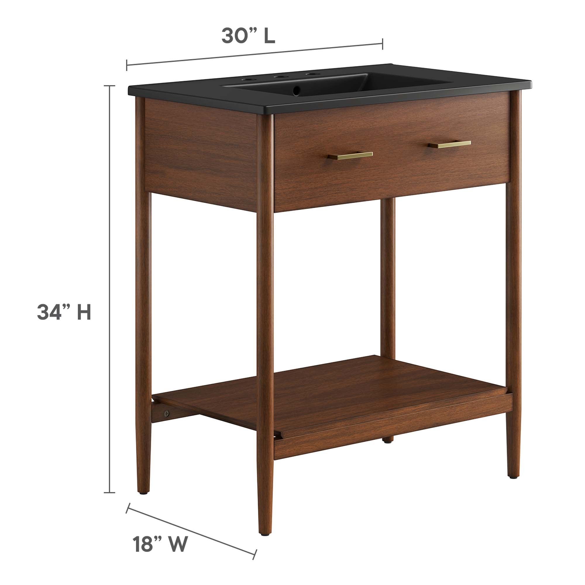Zaire Bathroom Vanity Basin Included by Modway
