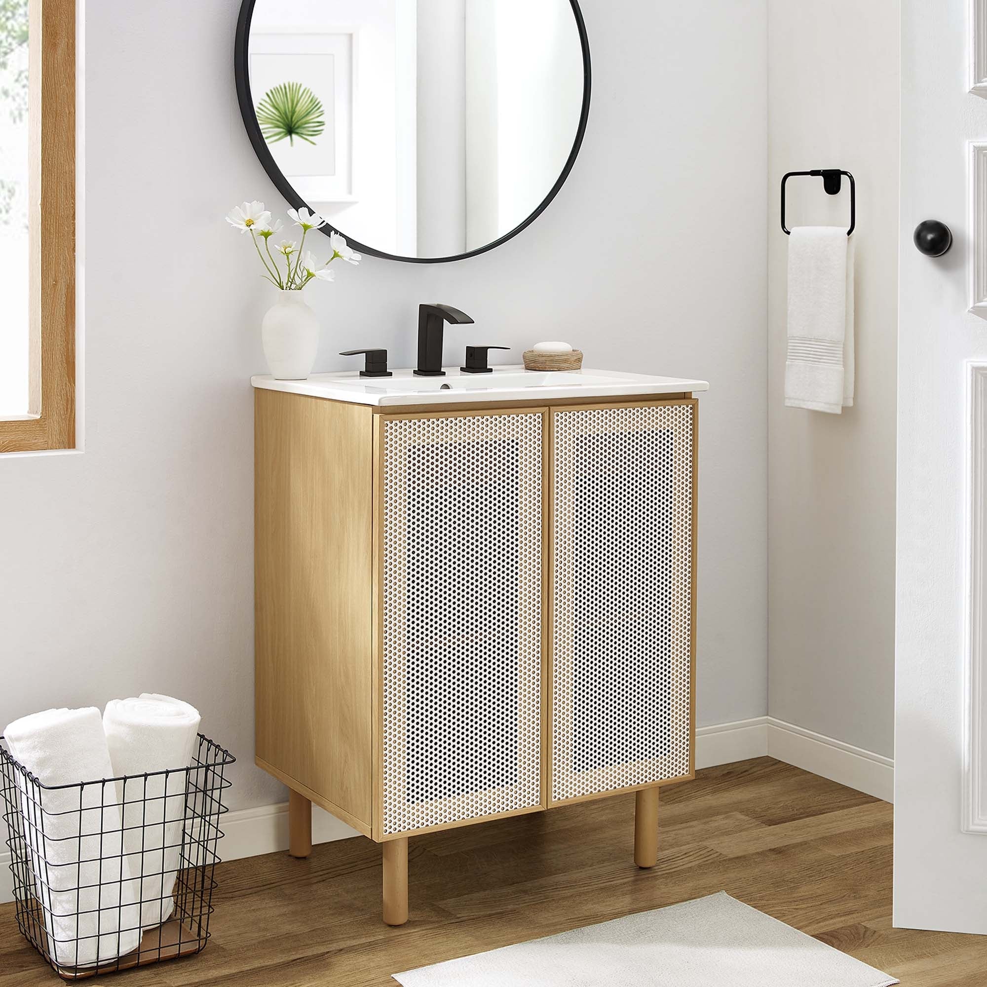 Calla Bathroom Vanity Basin Included by Modway