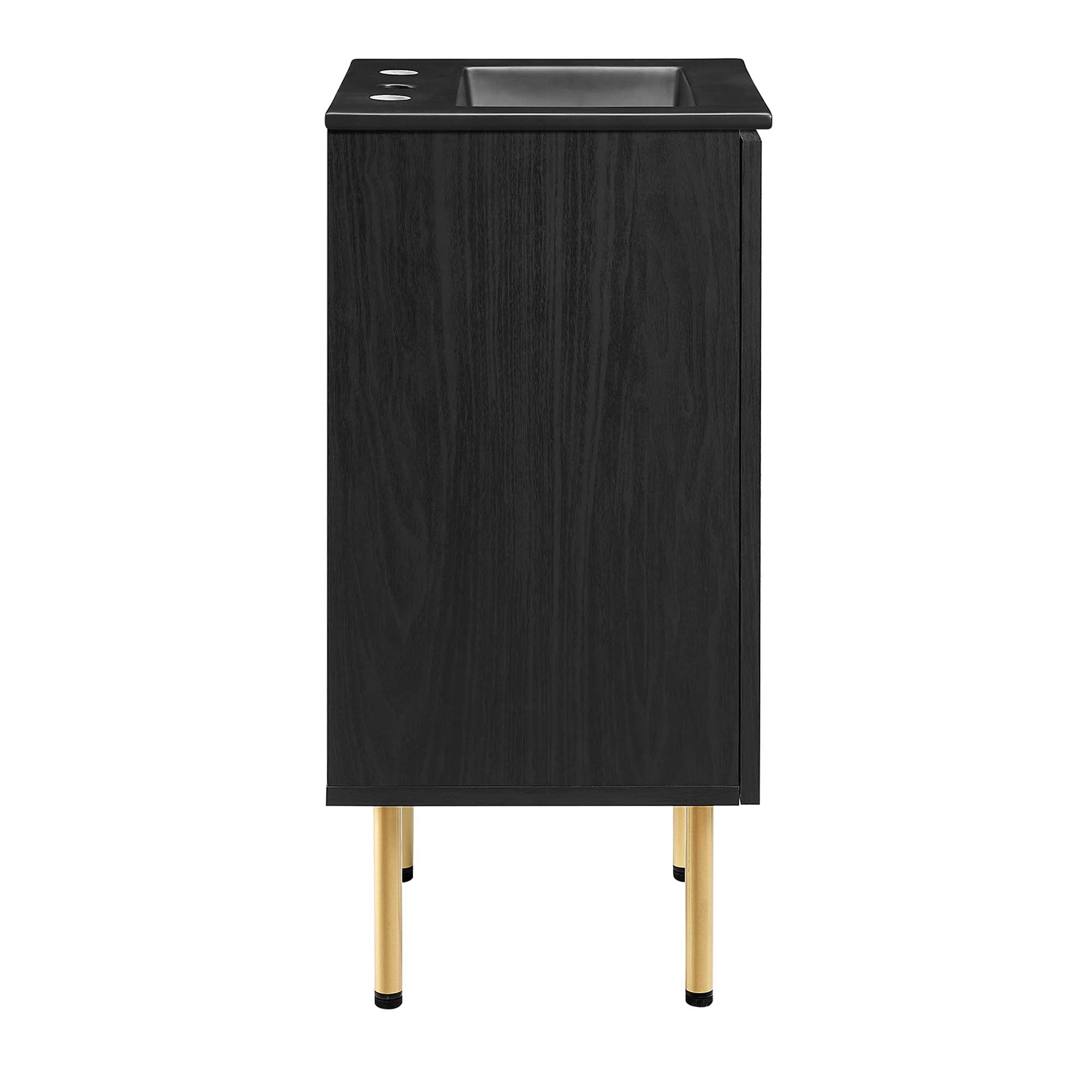 Chaucer Bathroom Vanity with Black Basin Included by Modway