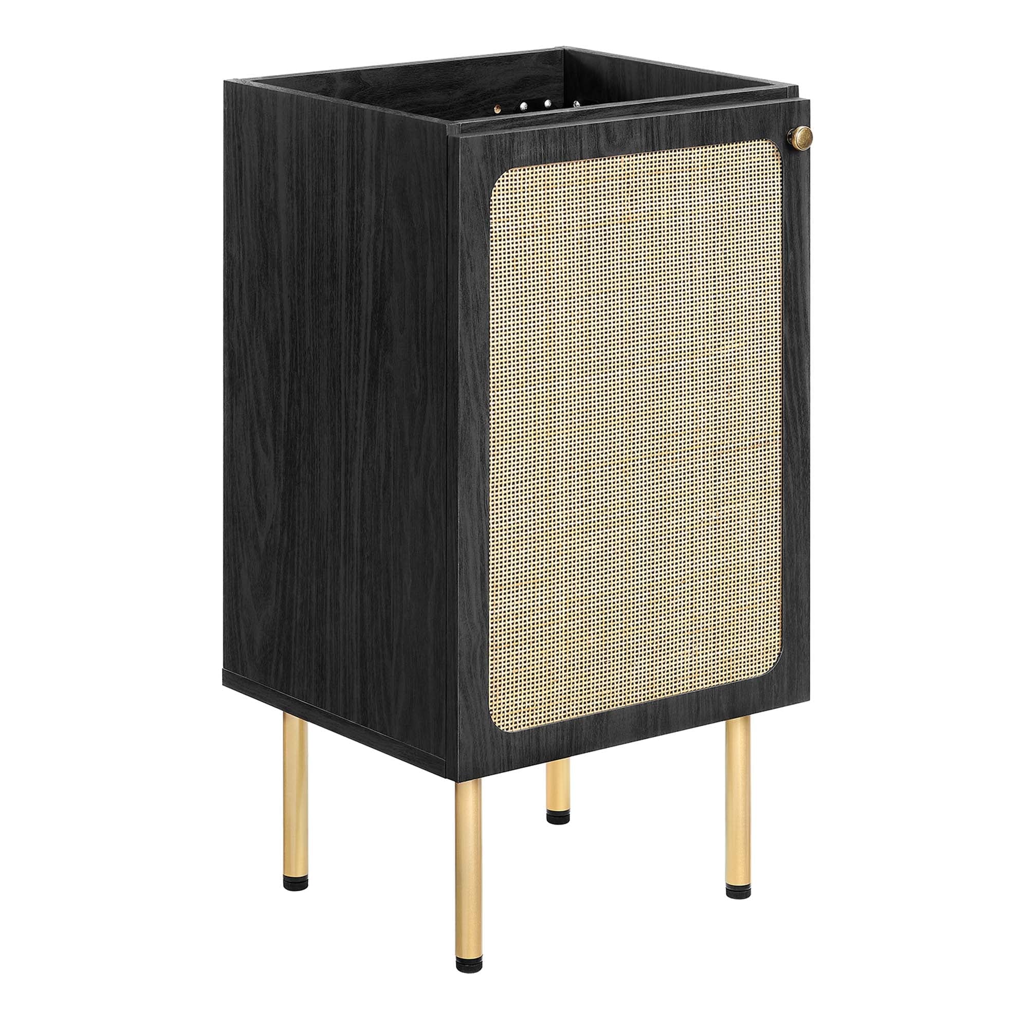 Chaucer Bathroom Vanity with Black Basin Included by Modway