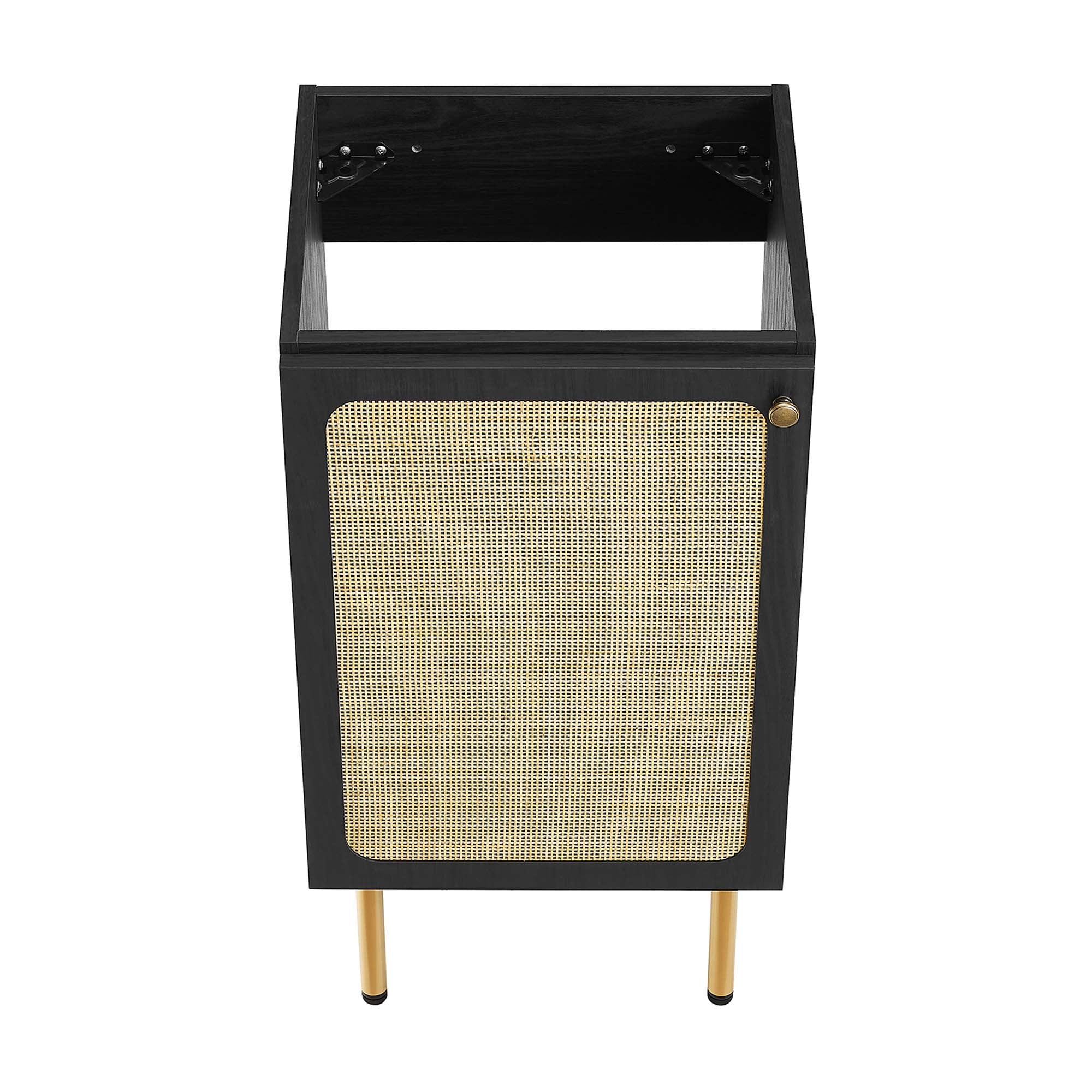 Chaucer Bathroom Vanity with Black Basin Included by Modway