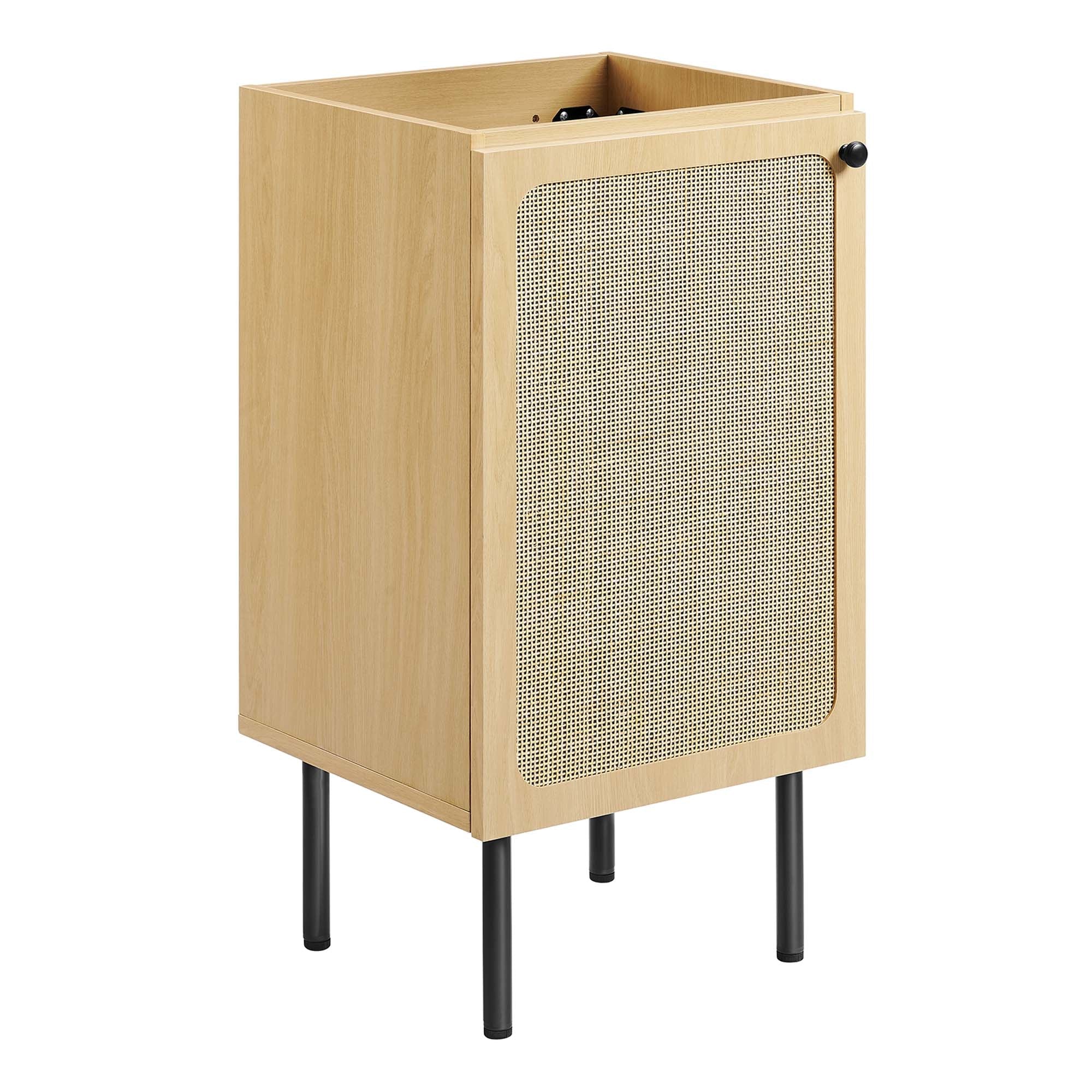 Chaucer Bathroom Vanity with Black Basin Included by Modway