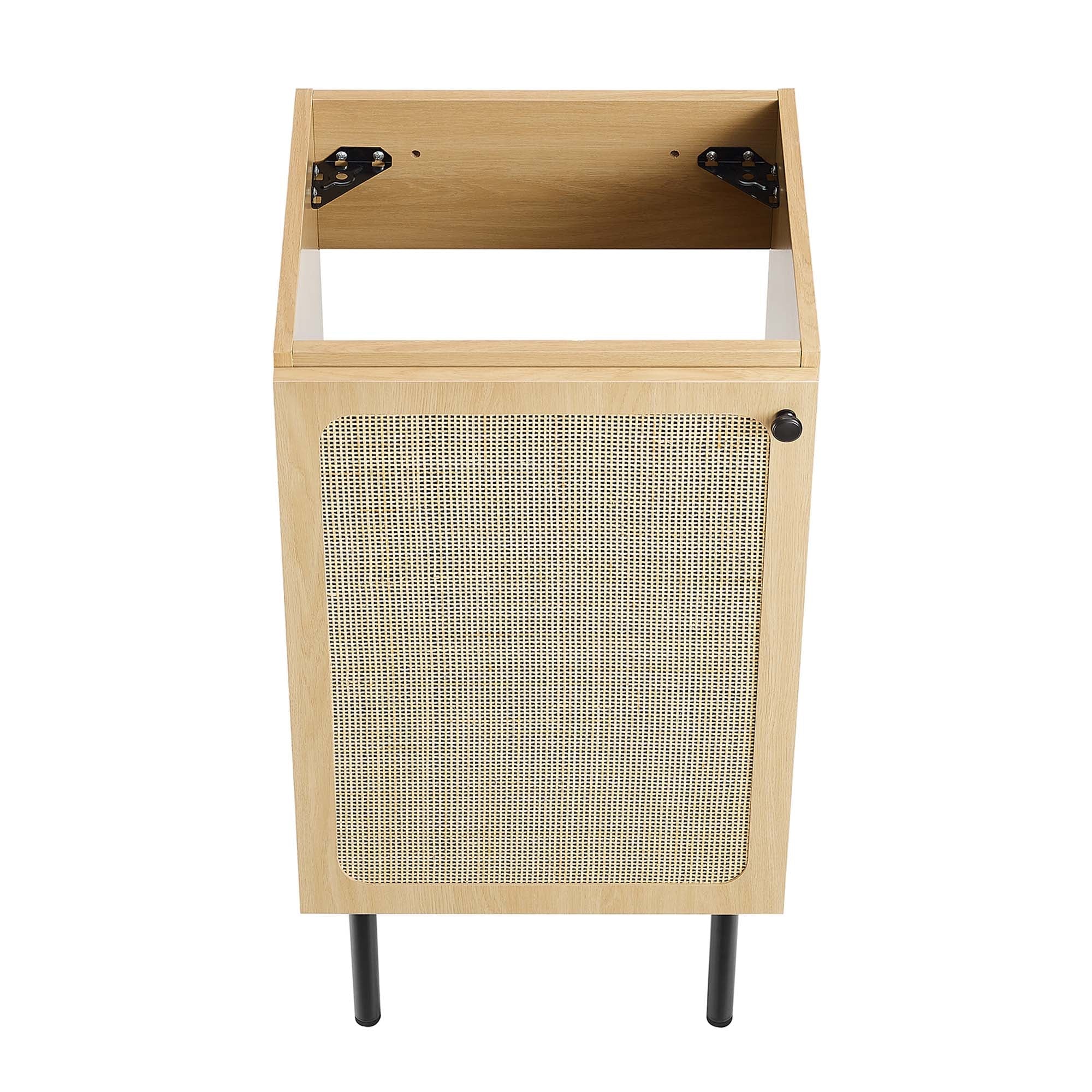 Chaucer Bathroom Vanity with Black Basin Included by Modway