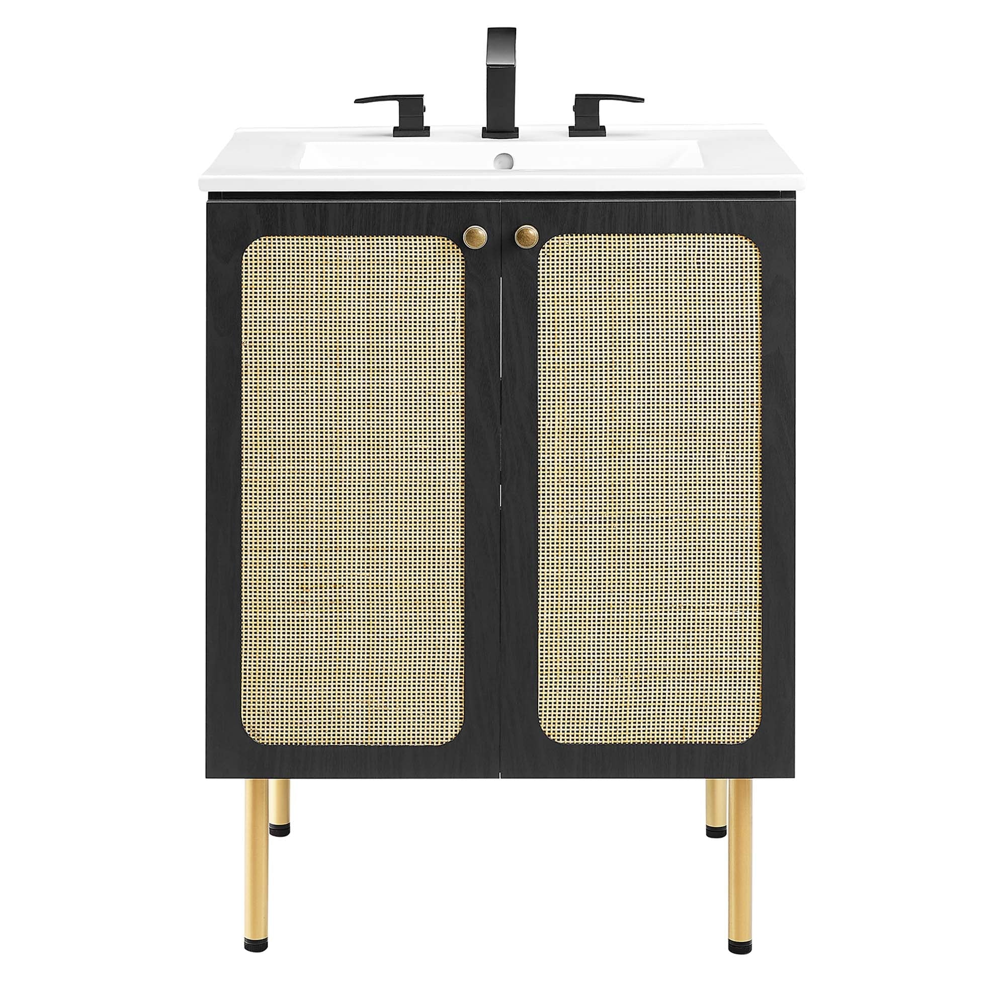 Chaucer Bathroom Vanity with White Basin Included by Modway