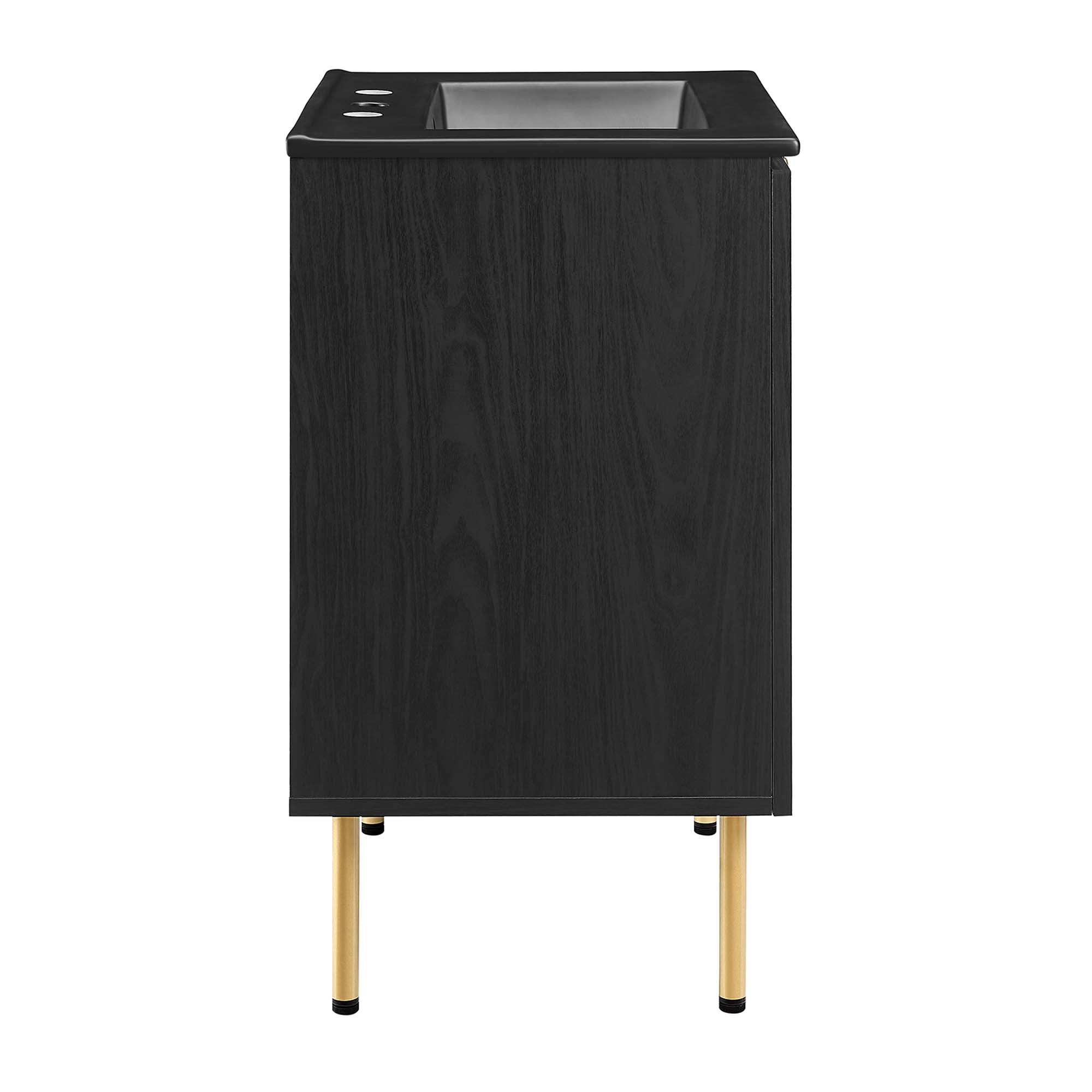 Chaucer Bathroom Vanity with Black Basin Included by Modway