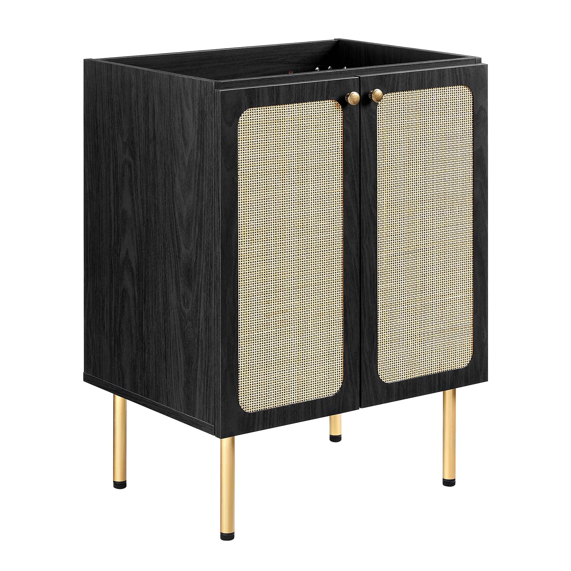 Chaucer Bathroom Vanity with Black Basin Included by Modway